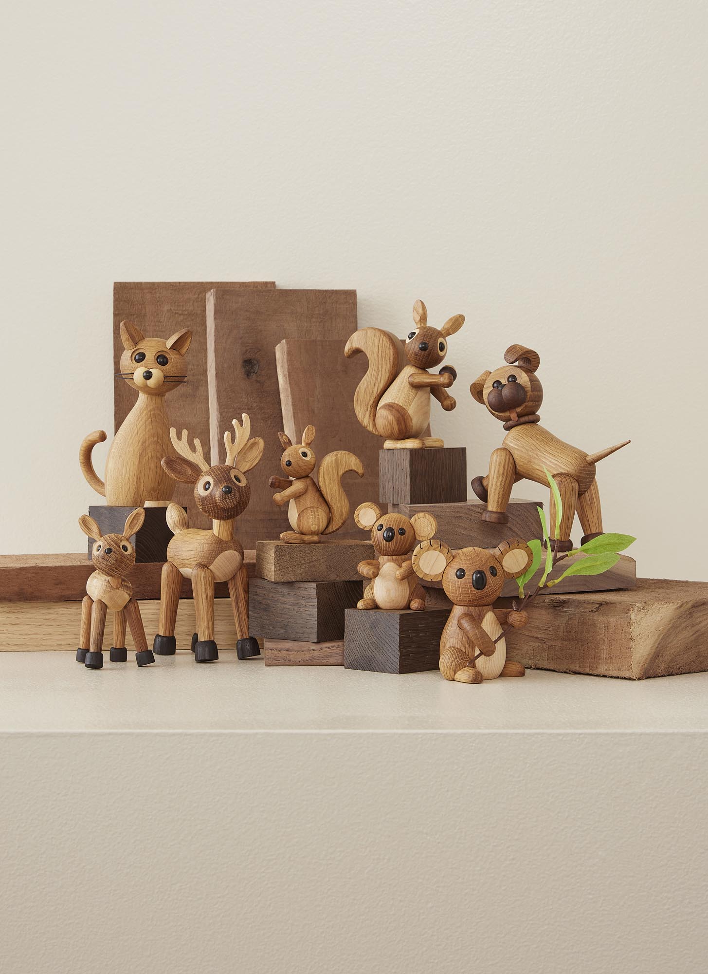 Spring Copenhagen Hazel Eichhörnchen Dekoration Eiche 11,5 cm