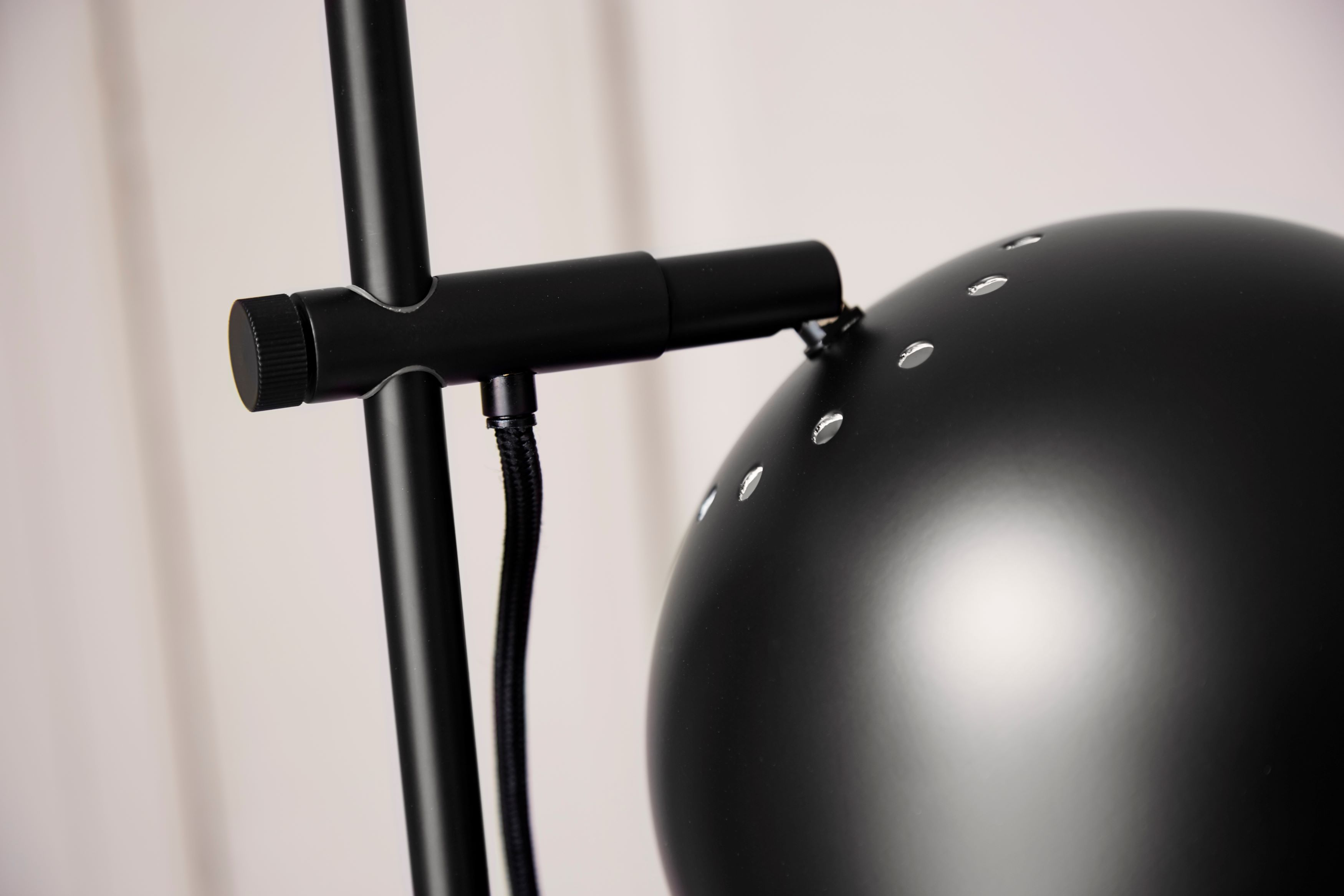 Frandsen Ball Double Golvlampa Matt Black 149cm