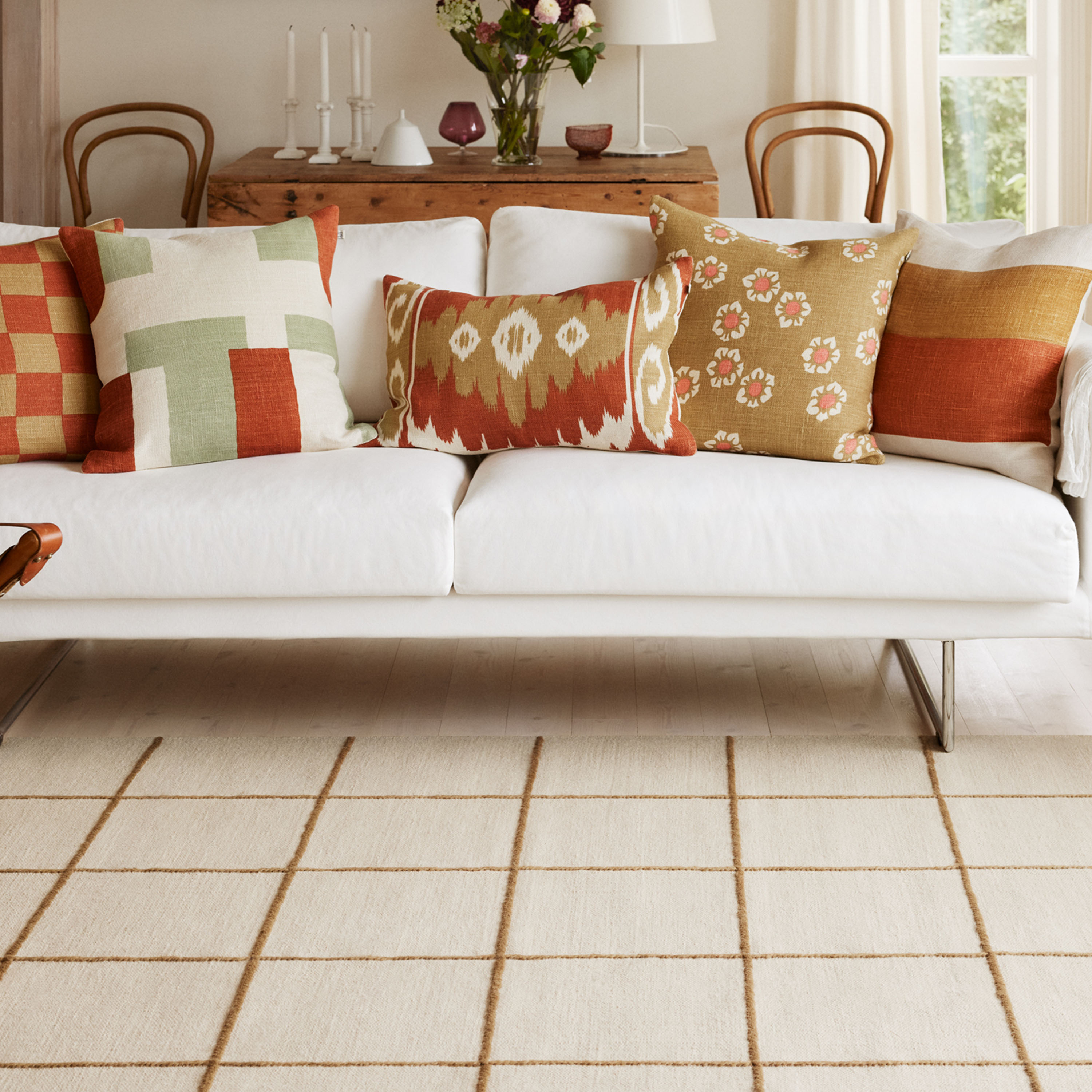 Chhatwal &amp; Jonsson Milan Ullmatta Off white/Beige 180x270