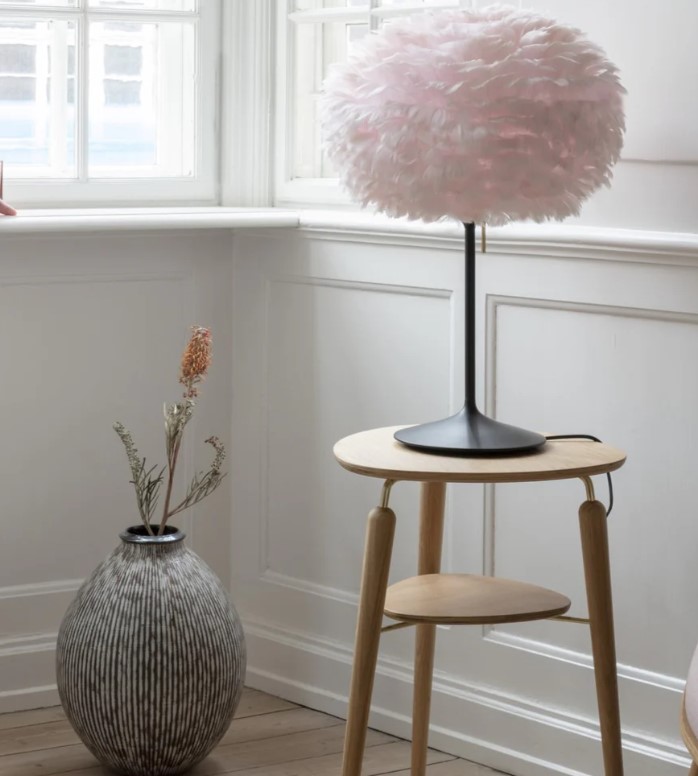 Umage Eos Fjäderlampa Ljusrosa Medium