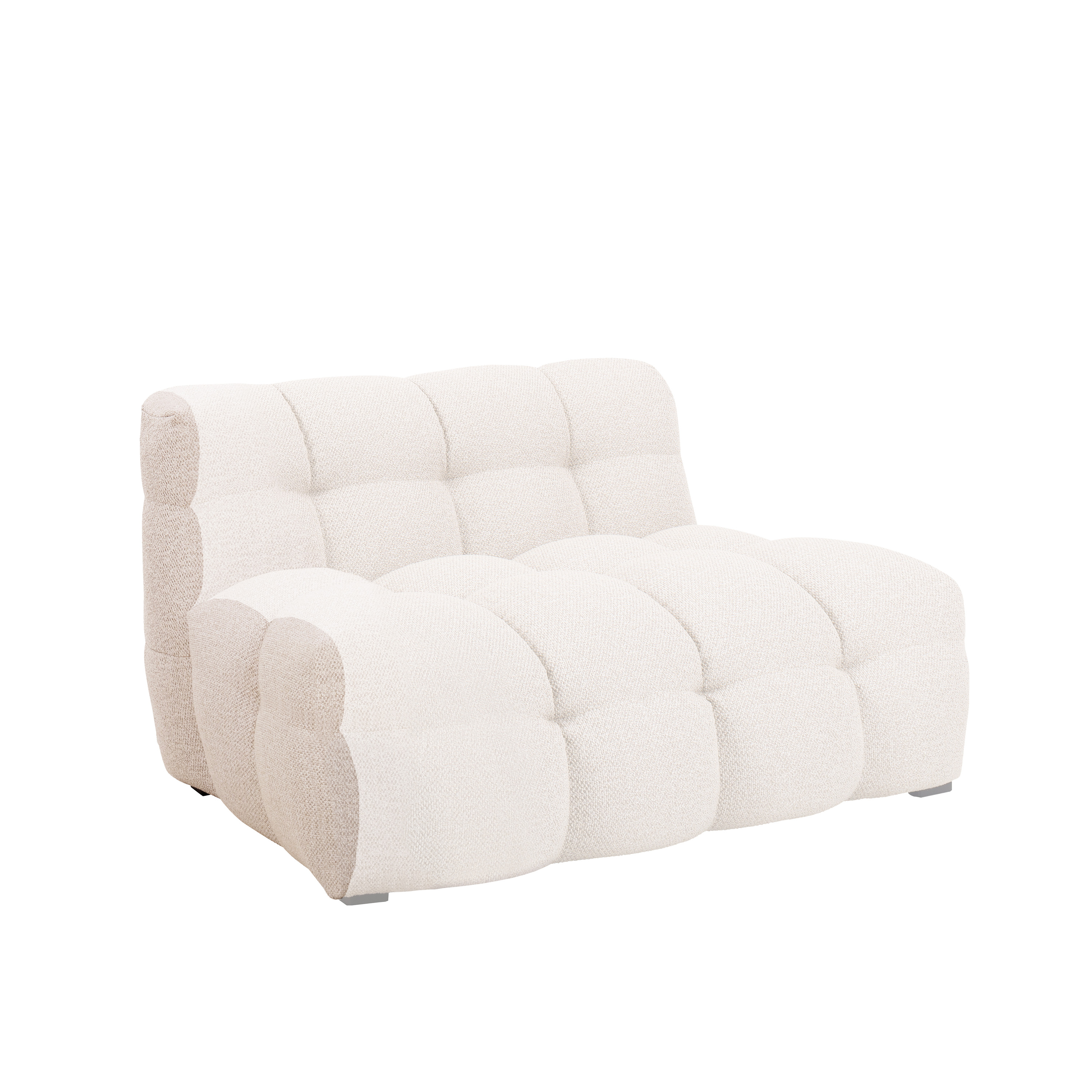 Billie Moduldekkside Venstre Beige Bouclé 8cm