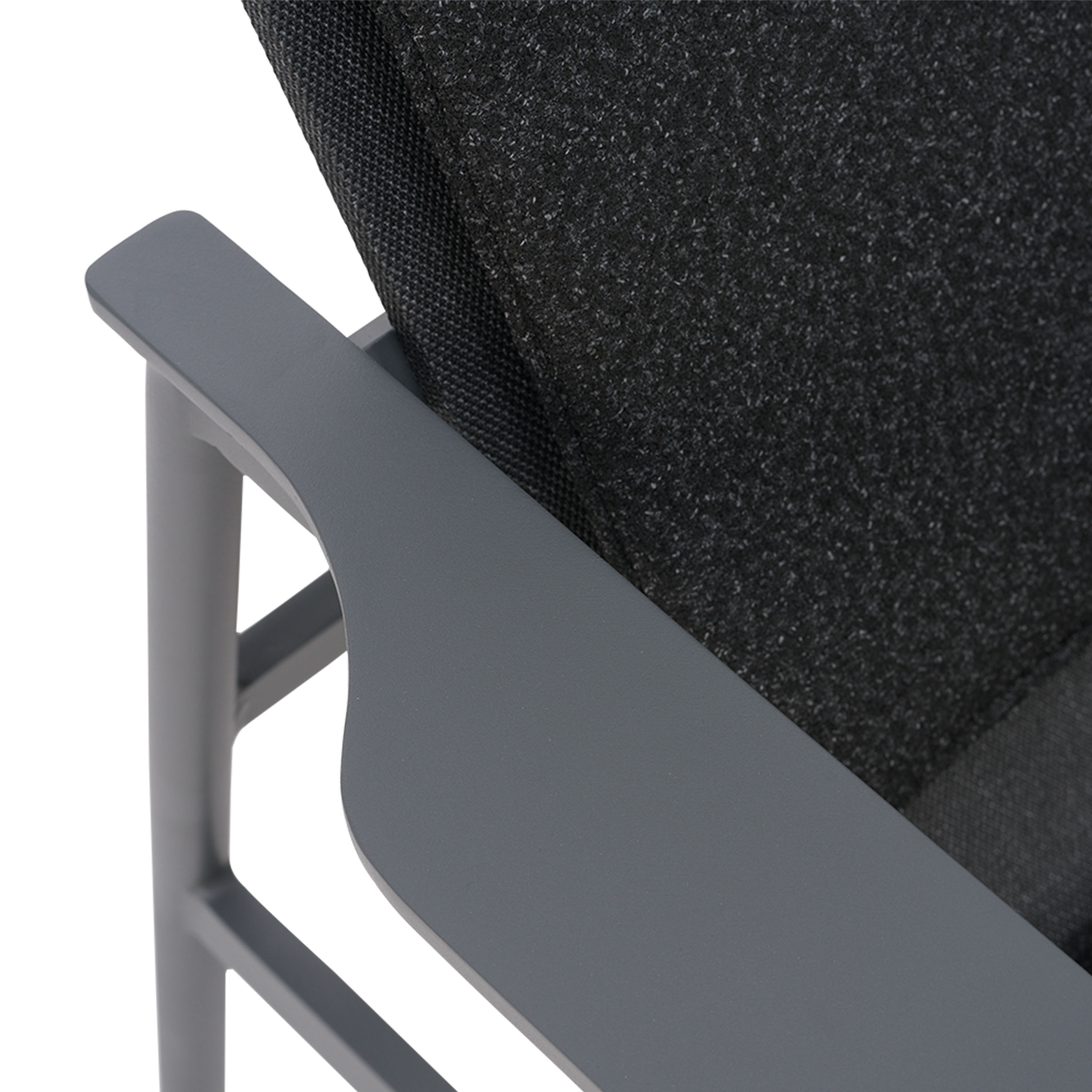 Brafab Soro Loungefotölj Anthracite/Teddy Black