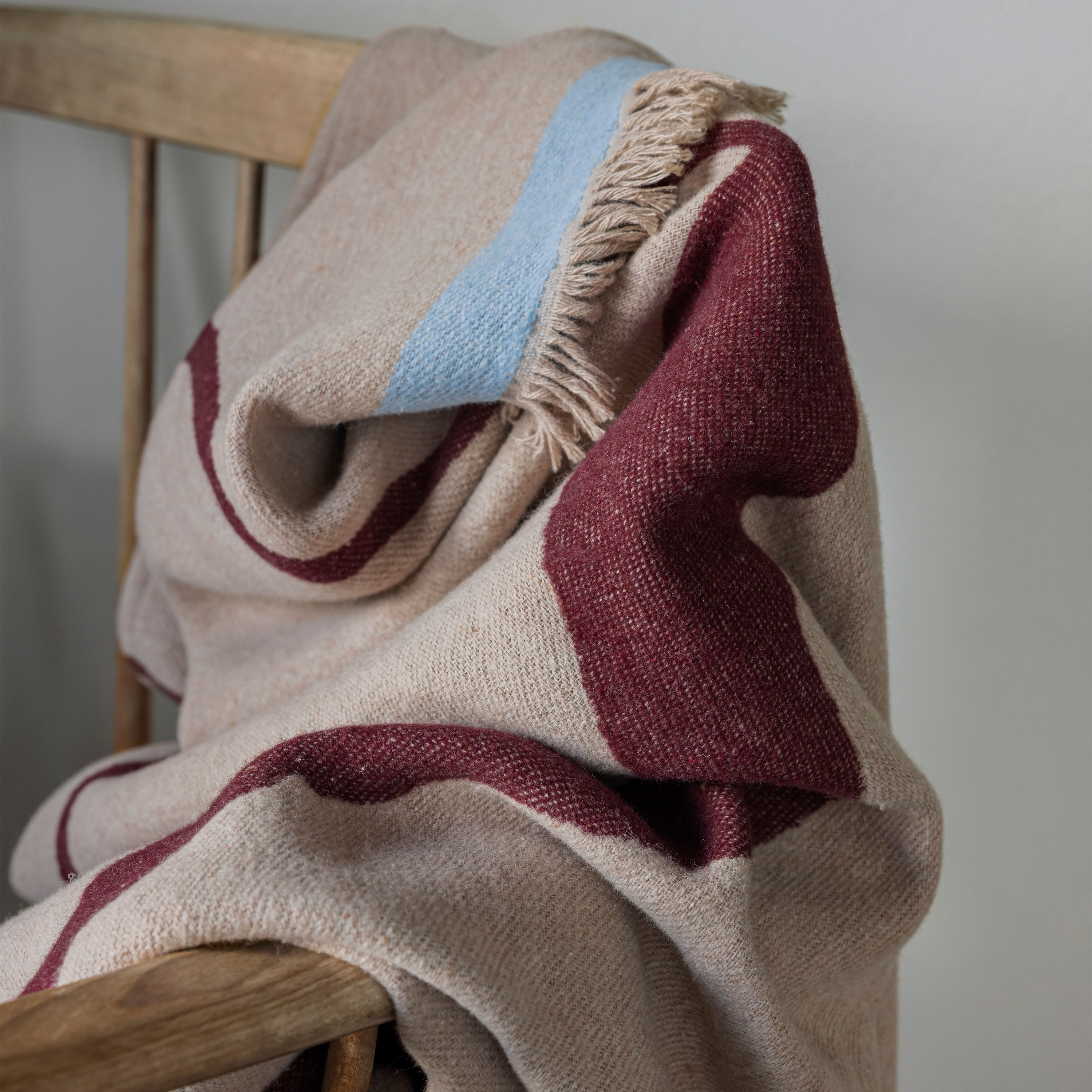 Mette Ditmer Studio Pläd Wine 130x175