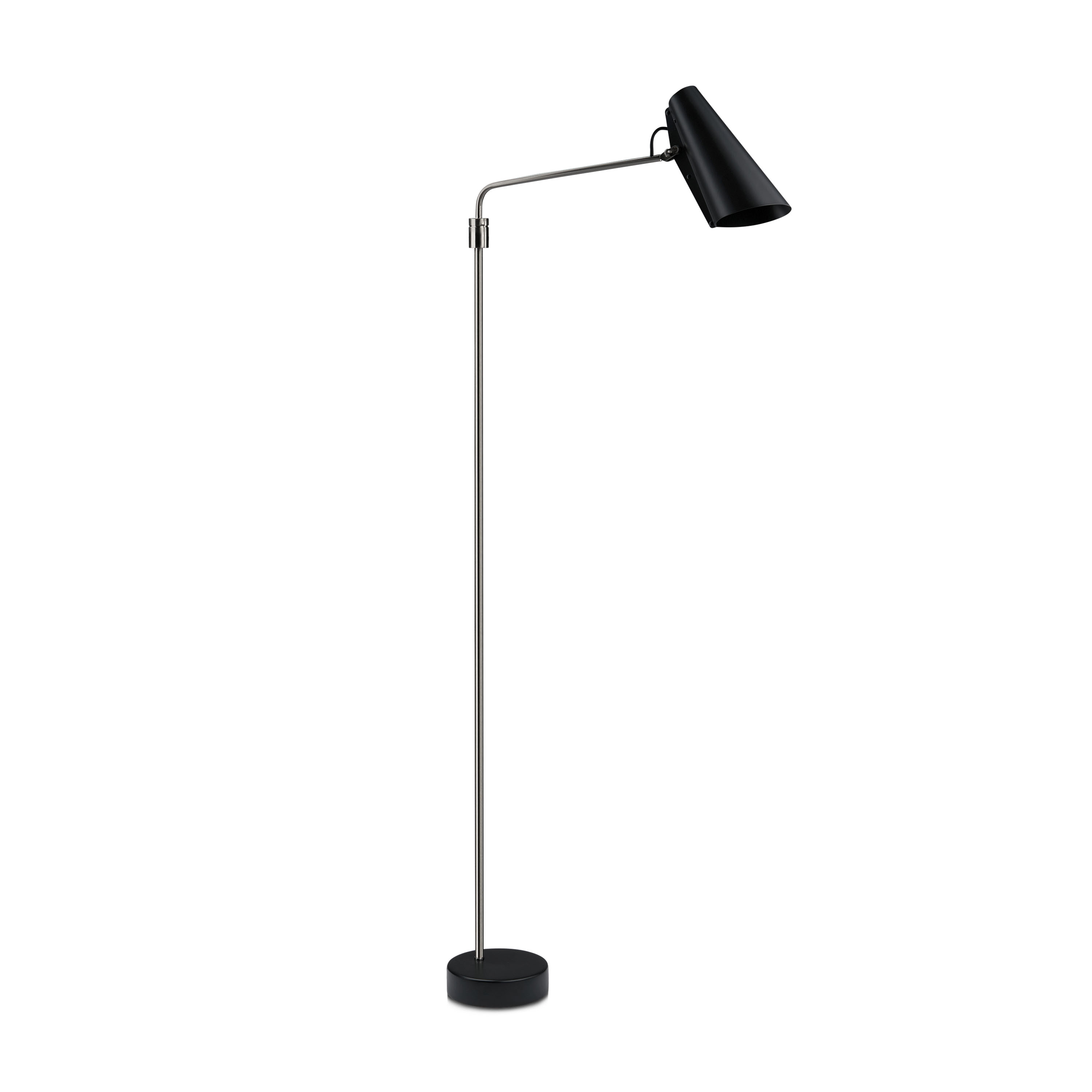 Birdy Golvlampa swing Black/Steel