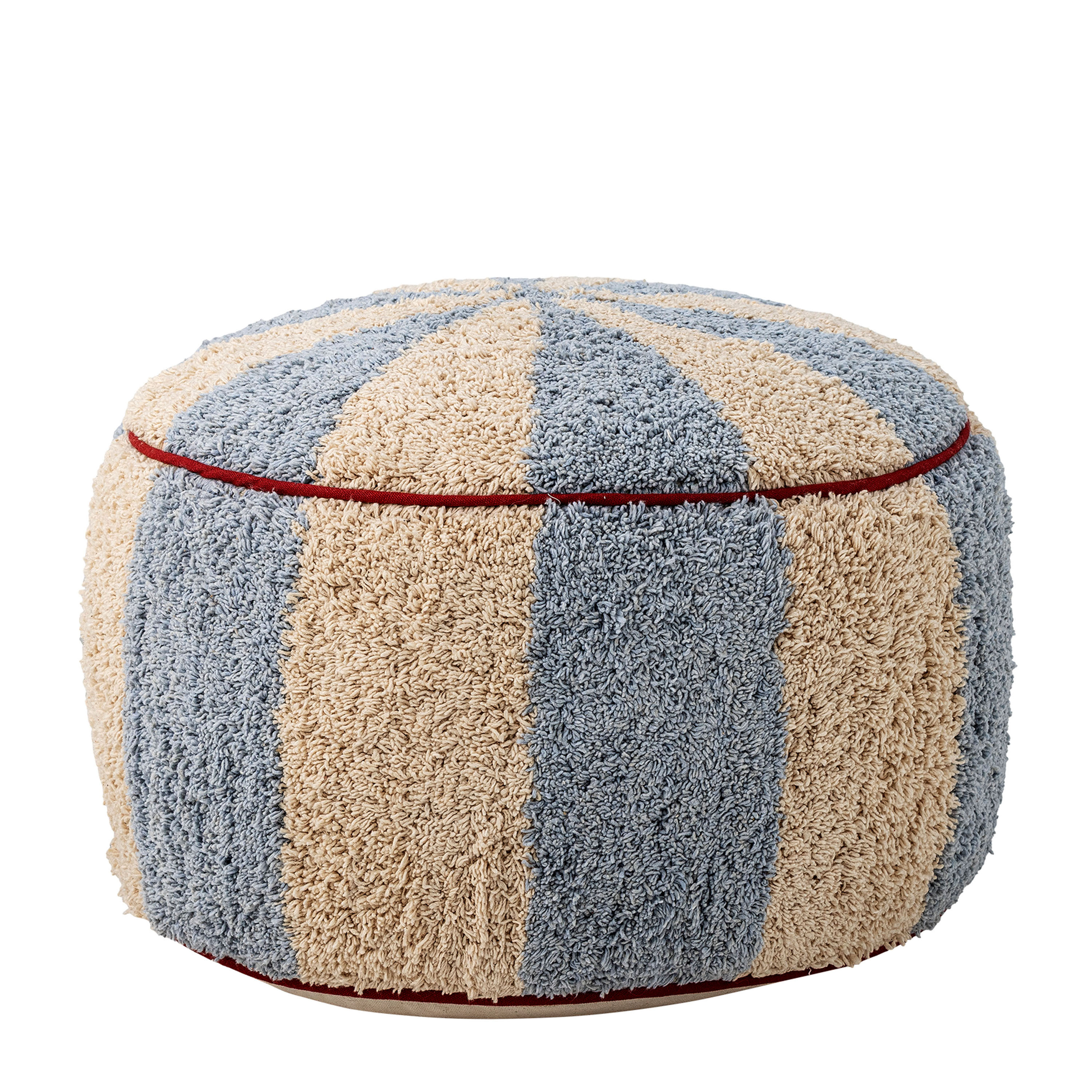 Bloomingville Charoline Pouf Sittpuff Blue 26x44