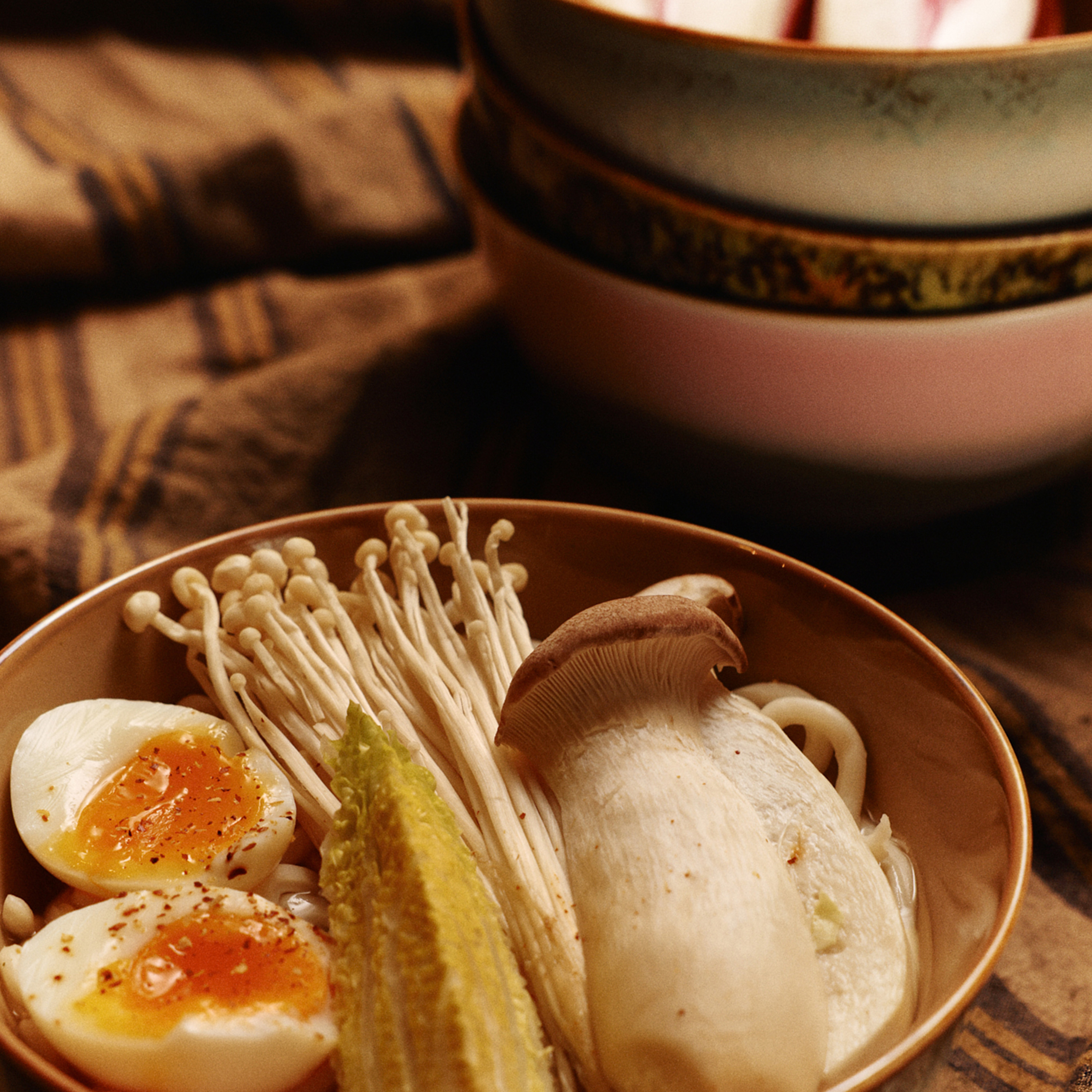 HKliving 70s Ceramics Ramenskål Ascend 2-pack