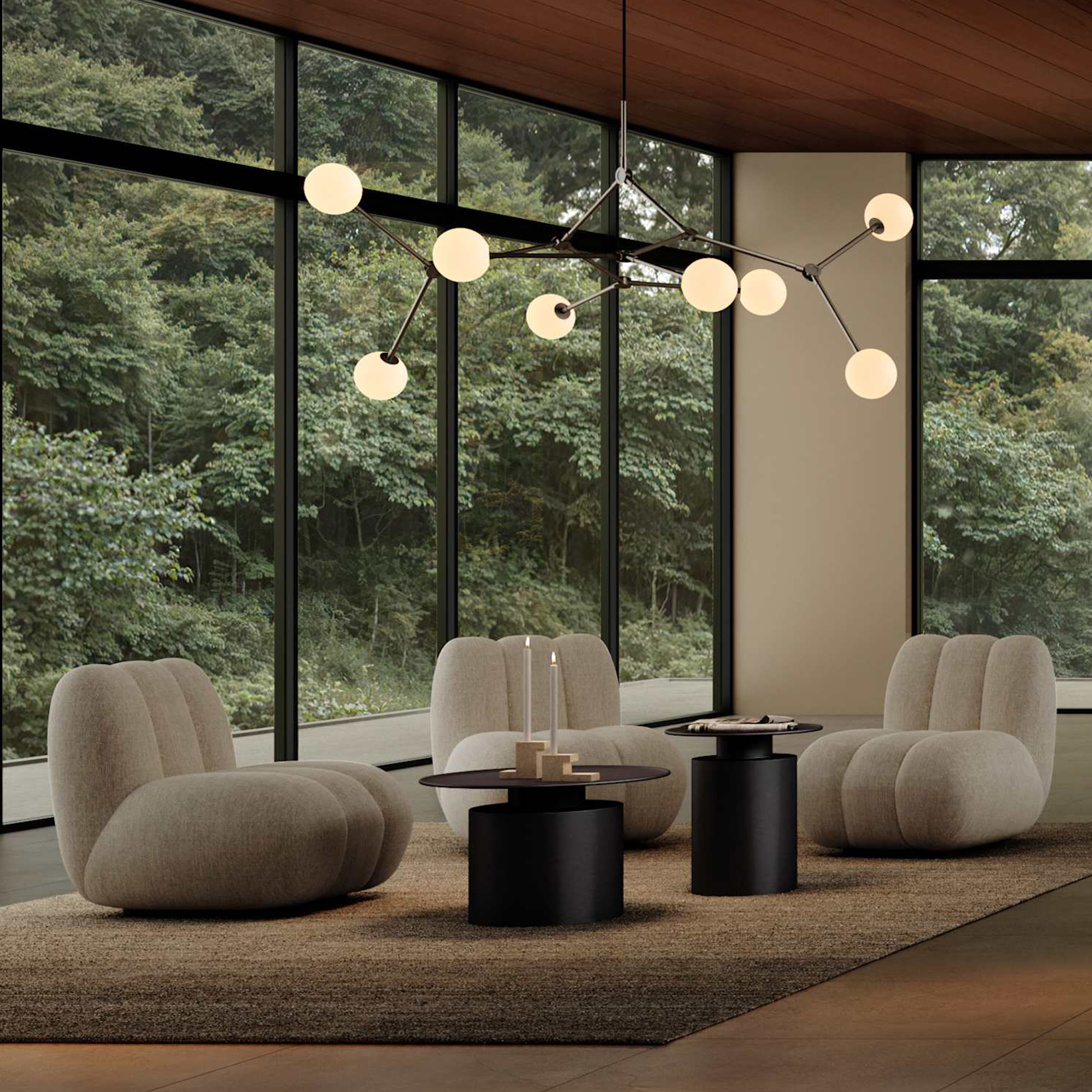 101 Copenhagen Toe Loungestol Sand