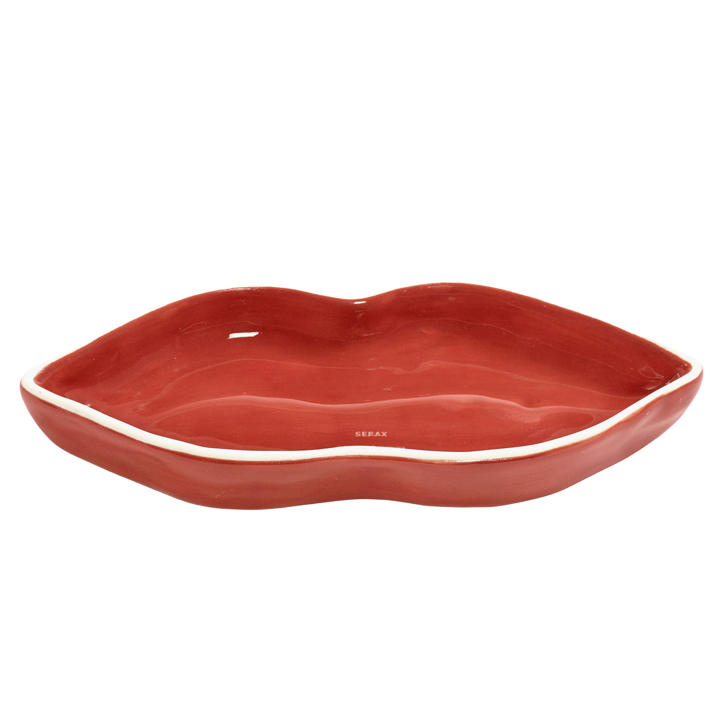 Serax Les Objets Mouleversants Skål White/Red 3-pack