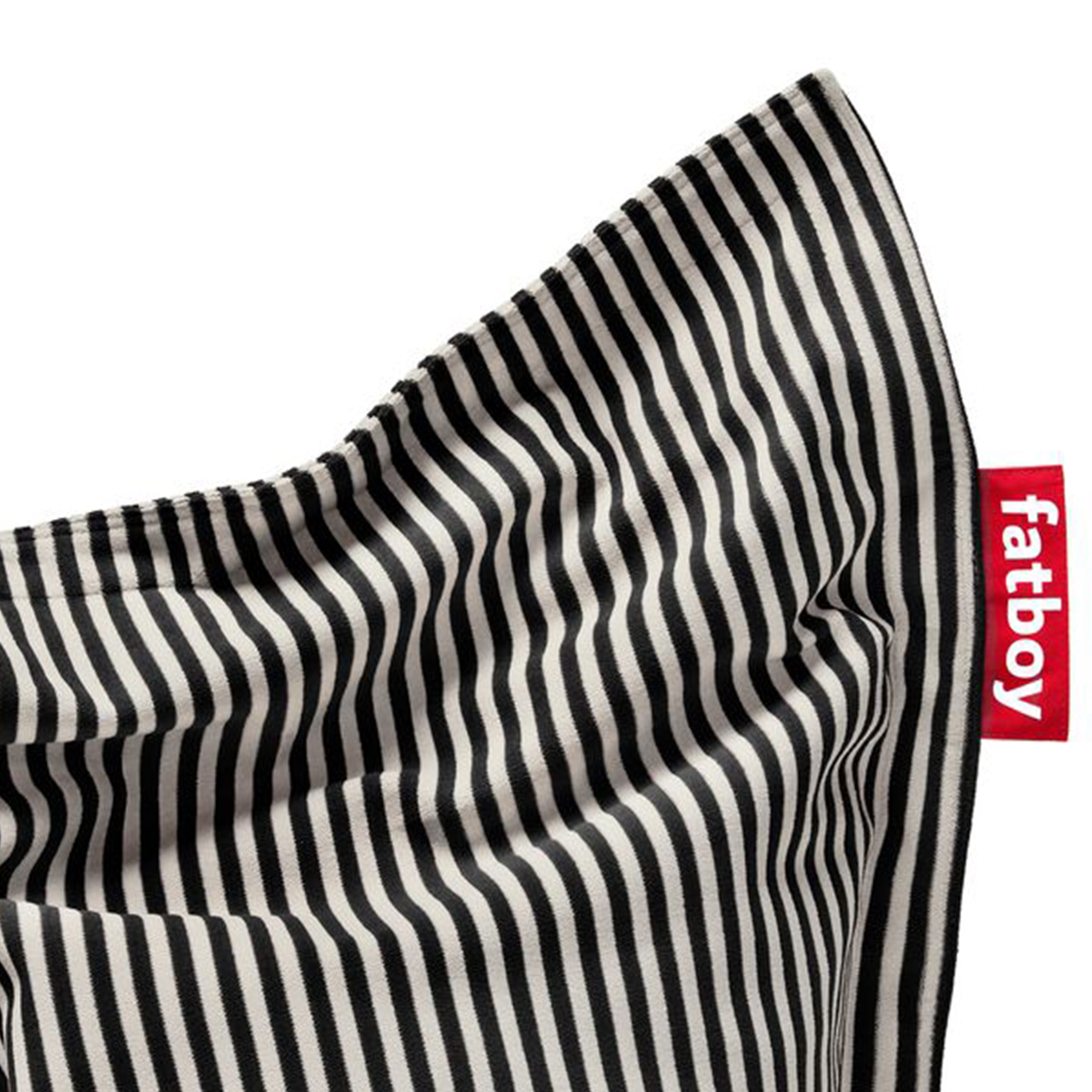 Fatboy Original Slim Terry Sittepuff Svart Krem