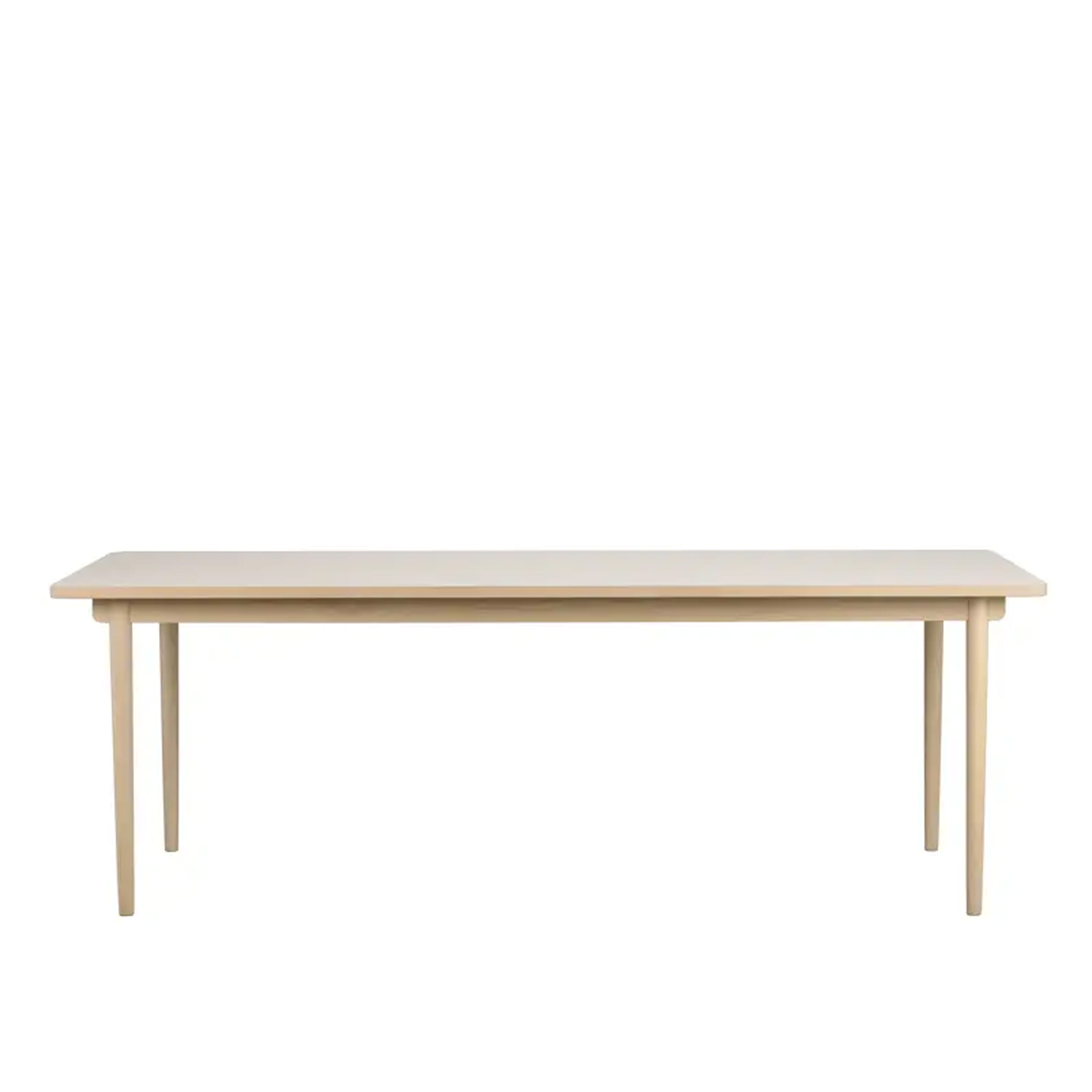 Fairmount Matbord Beige/Vitpigmenterad Ek 220x95