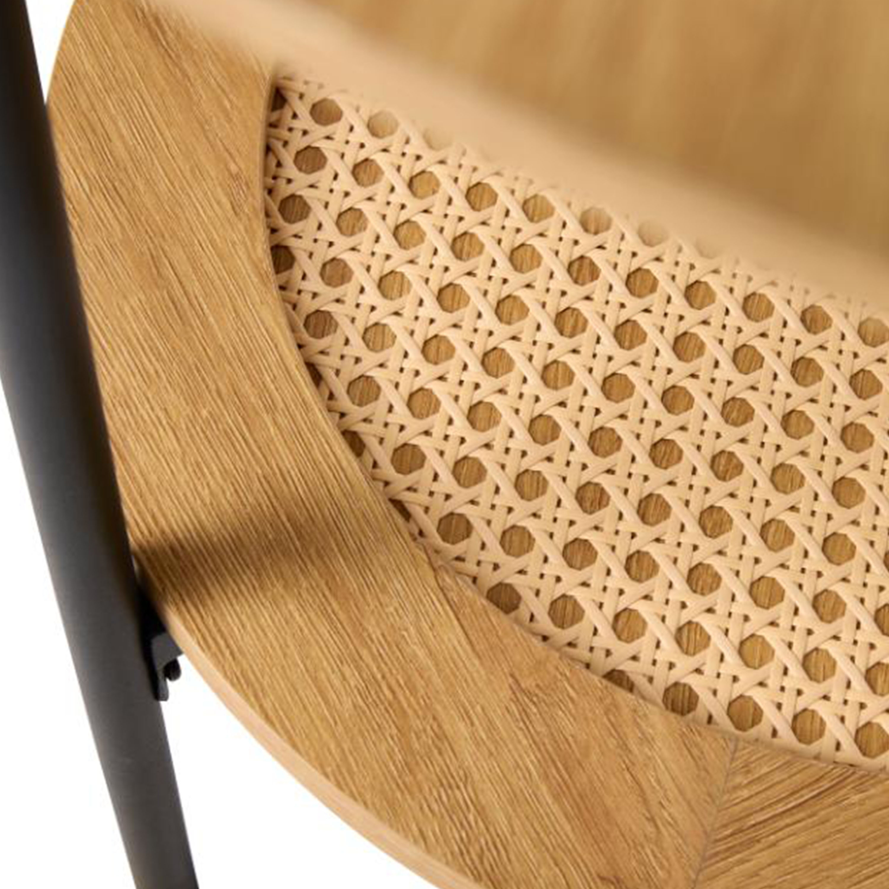 Nordic Home Elin Sidobord Oak Ø50