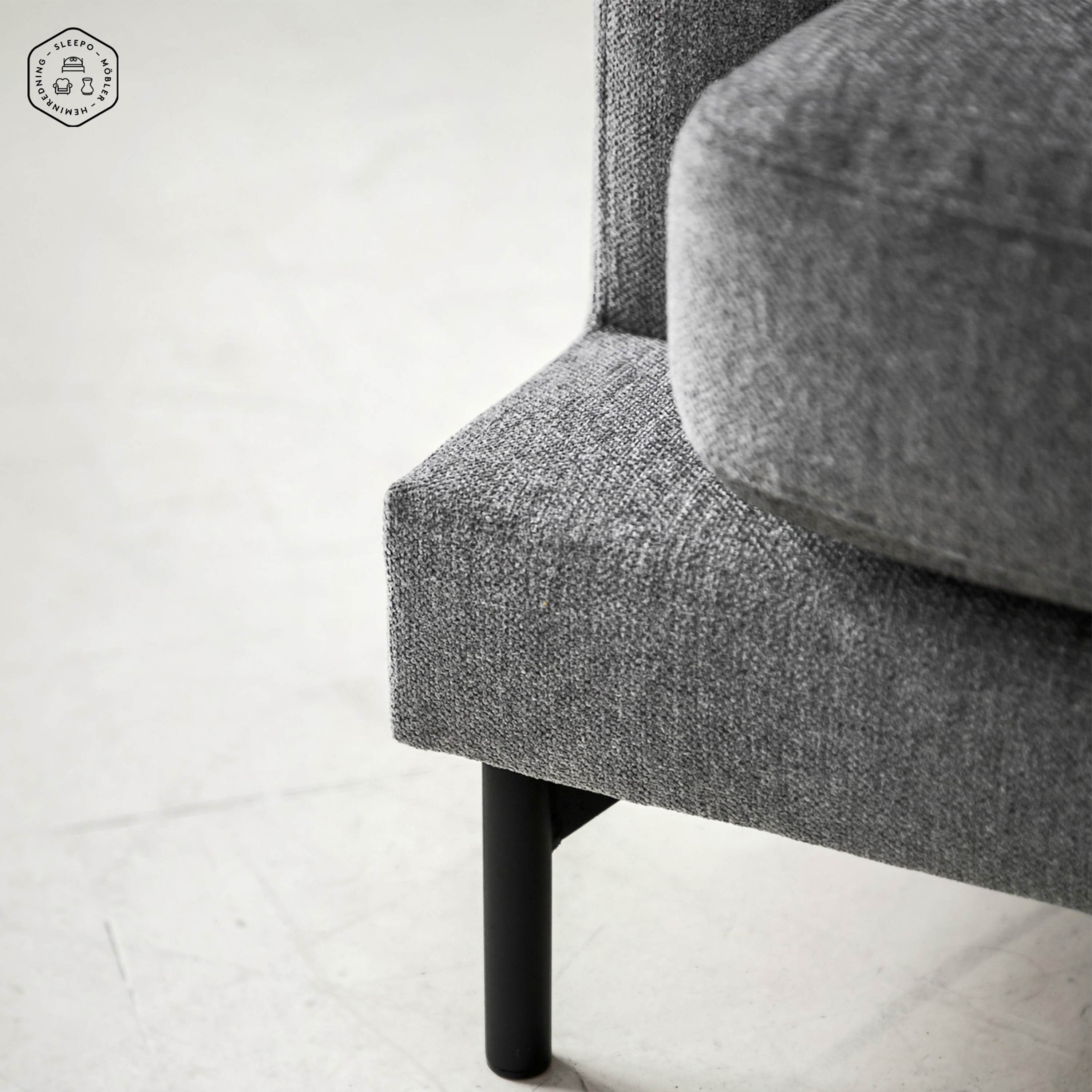 Sleepo Collection Olivia Fåtölj Grå