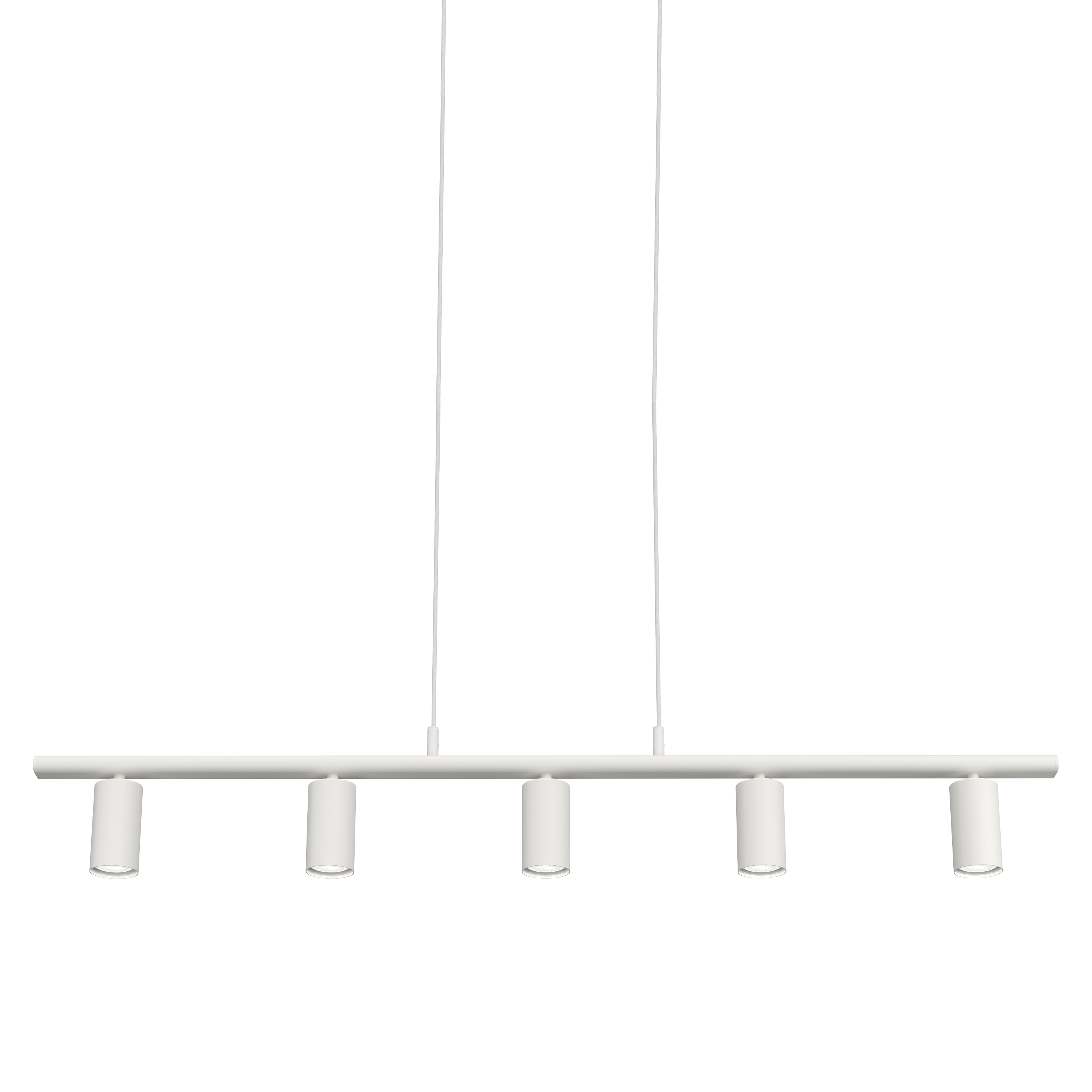 Lucy Pendel 5 Lamper Matt hvit