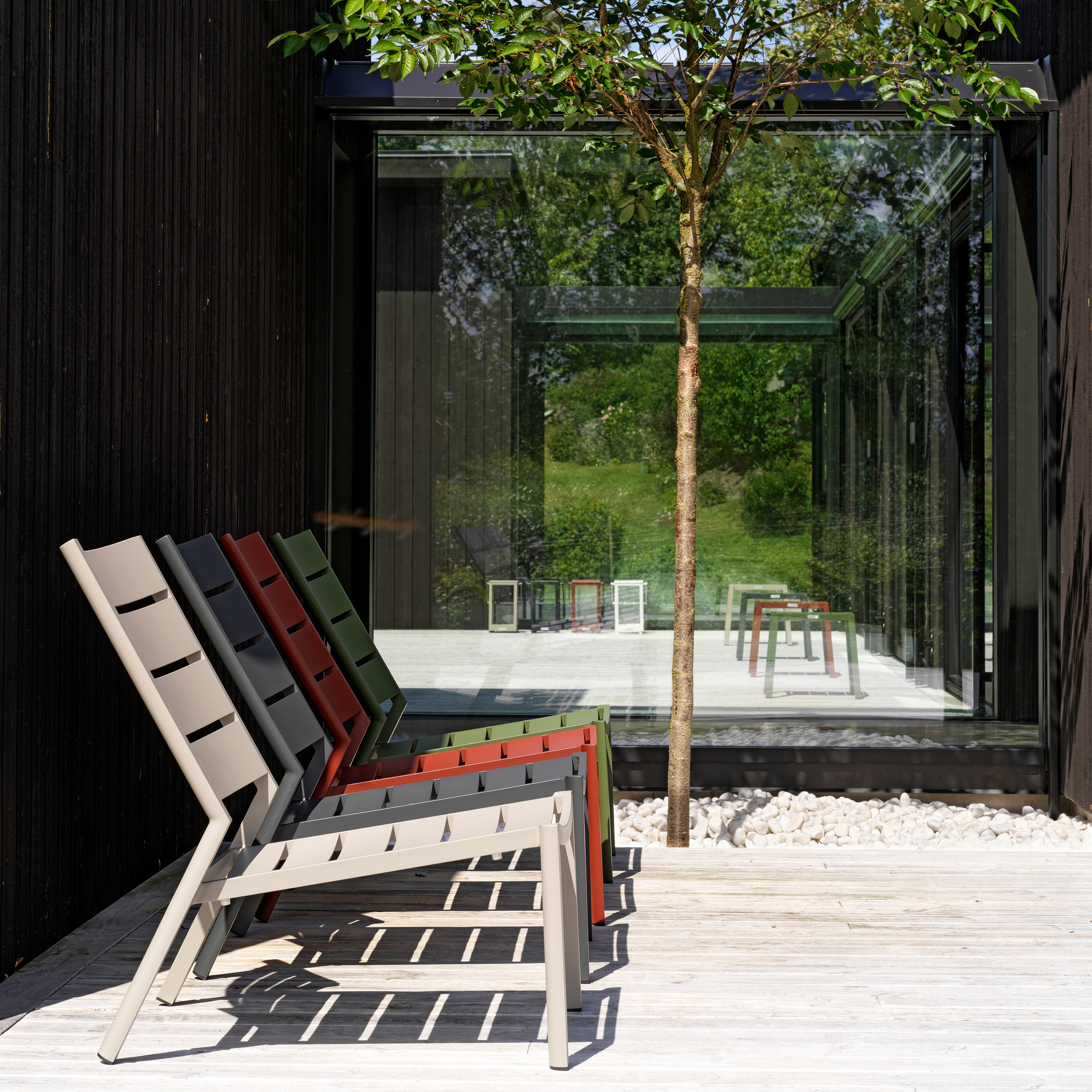 Brafab Delia Loungefåtölj Khaki