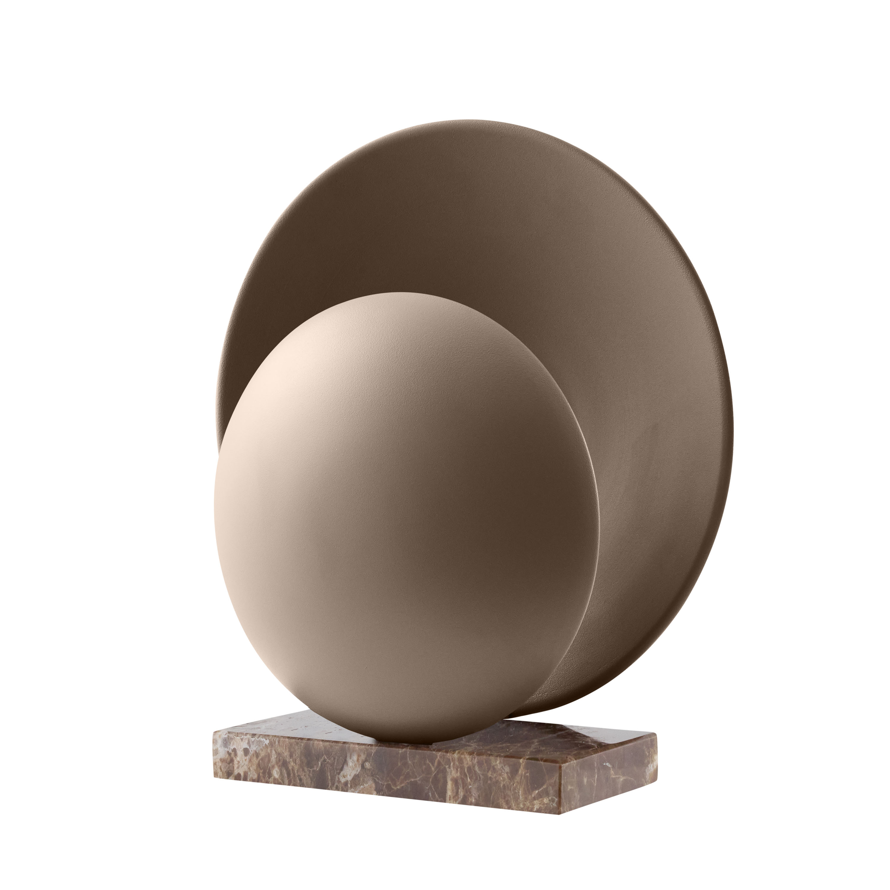 Globen Lighting Orbit Bordlampe Mocha/Brun Marmor 32cm