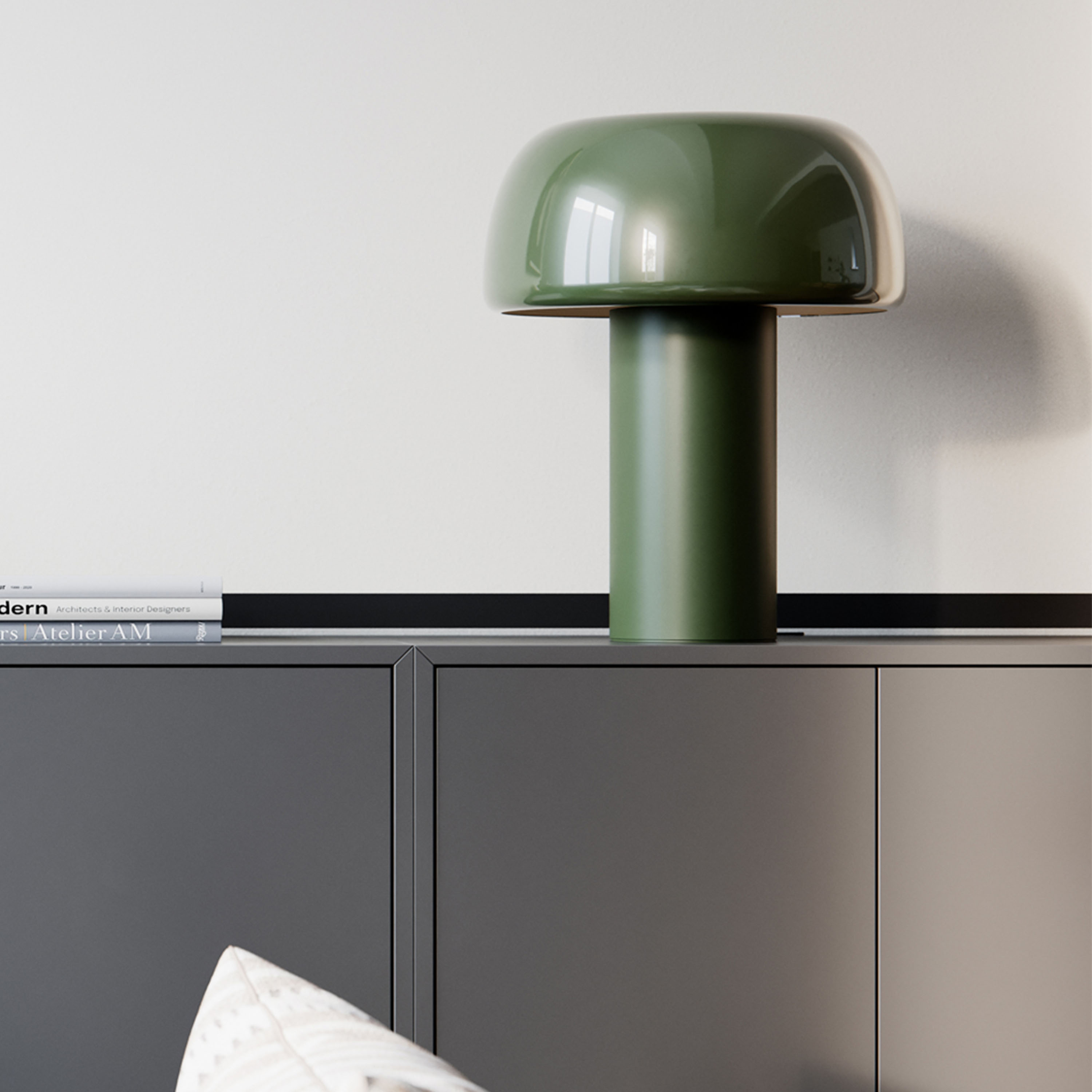 By Rydéns Lean on Me Bordslampa Mörkgrön