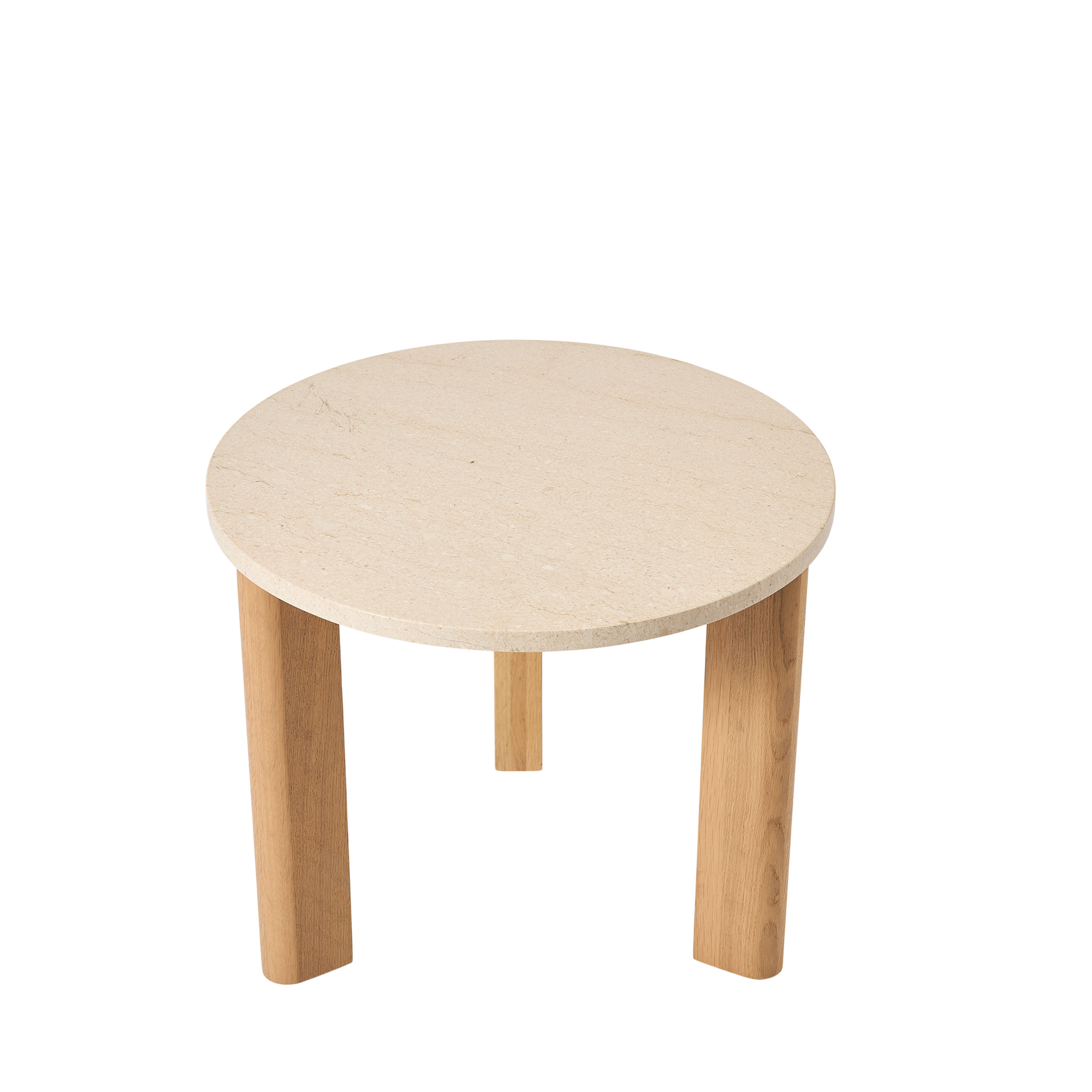 Evoke Couchtisch Eiche Ø55