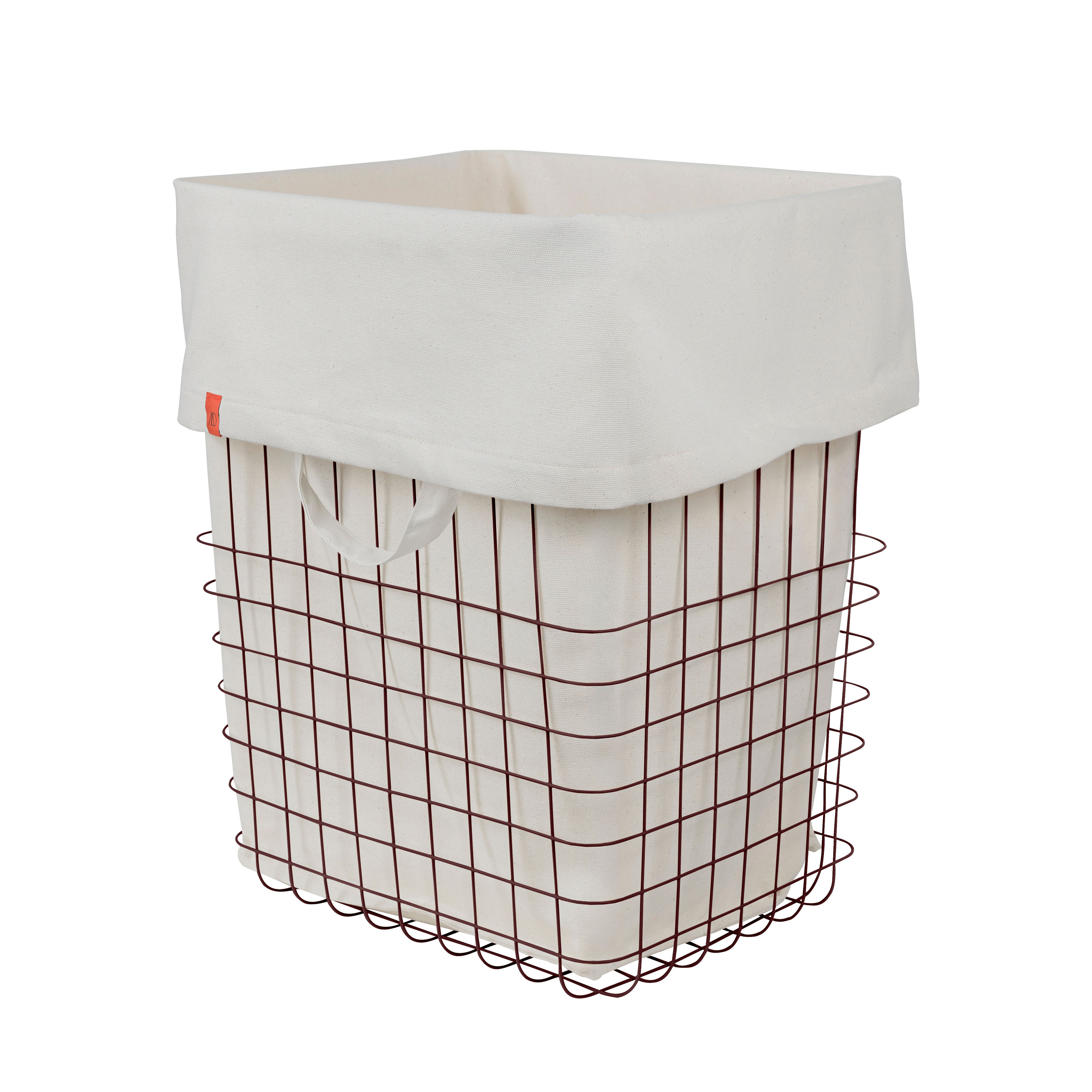 Store-it Kurv med Stoffpose Vinrød Large