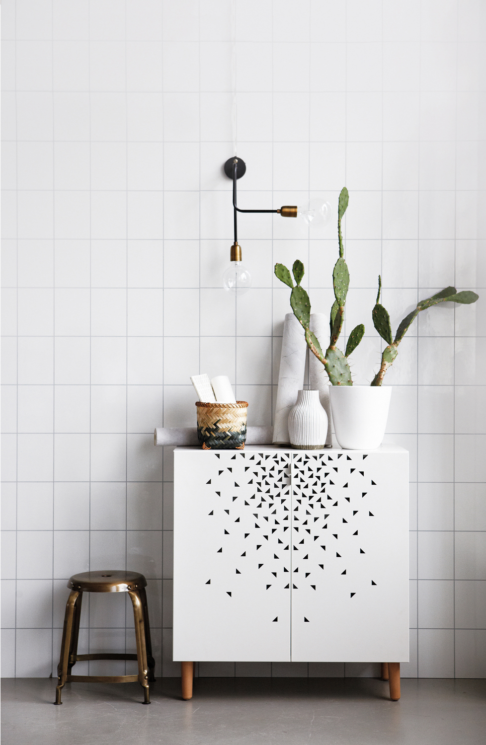 House Doctor Molecular Wandleuchte Doppelt