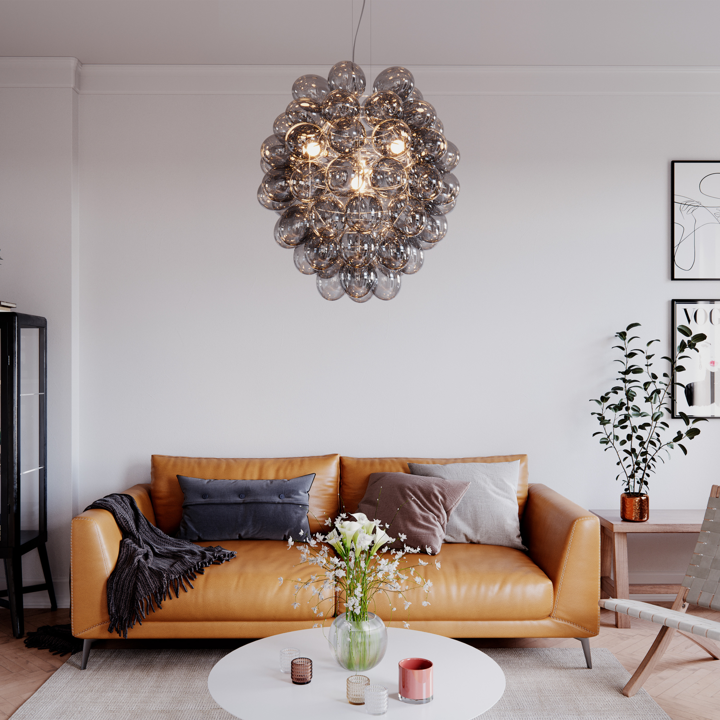 By Rydéns Deluxe Taklampa Grå Ø64