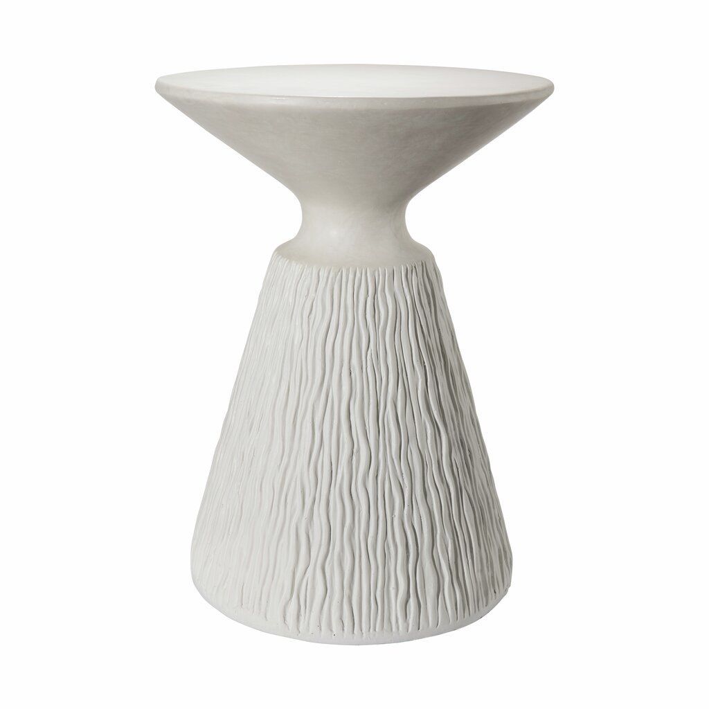 Nordic Home - Hanne Beistelltisch Weiß Ø40