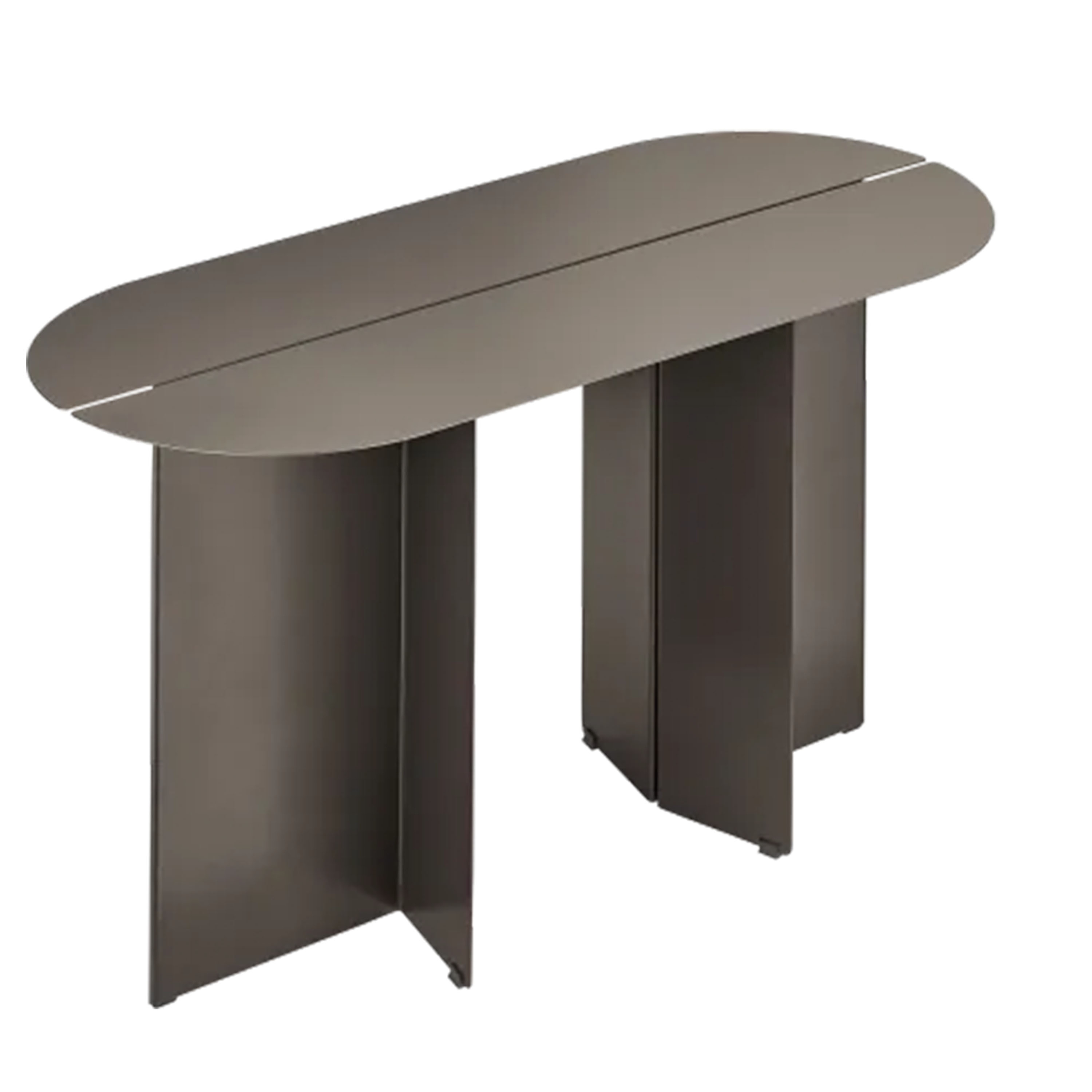 Blomus Oru Bänk Burned Metal 80x45