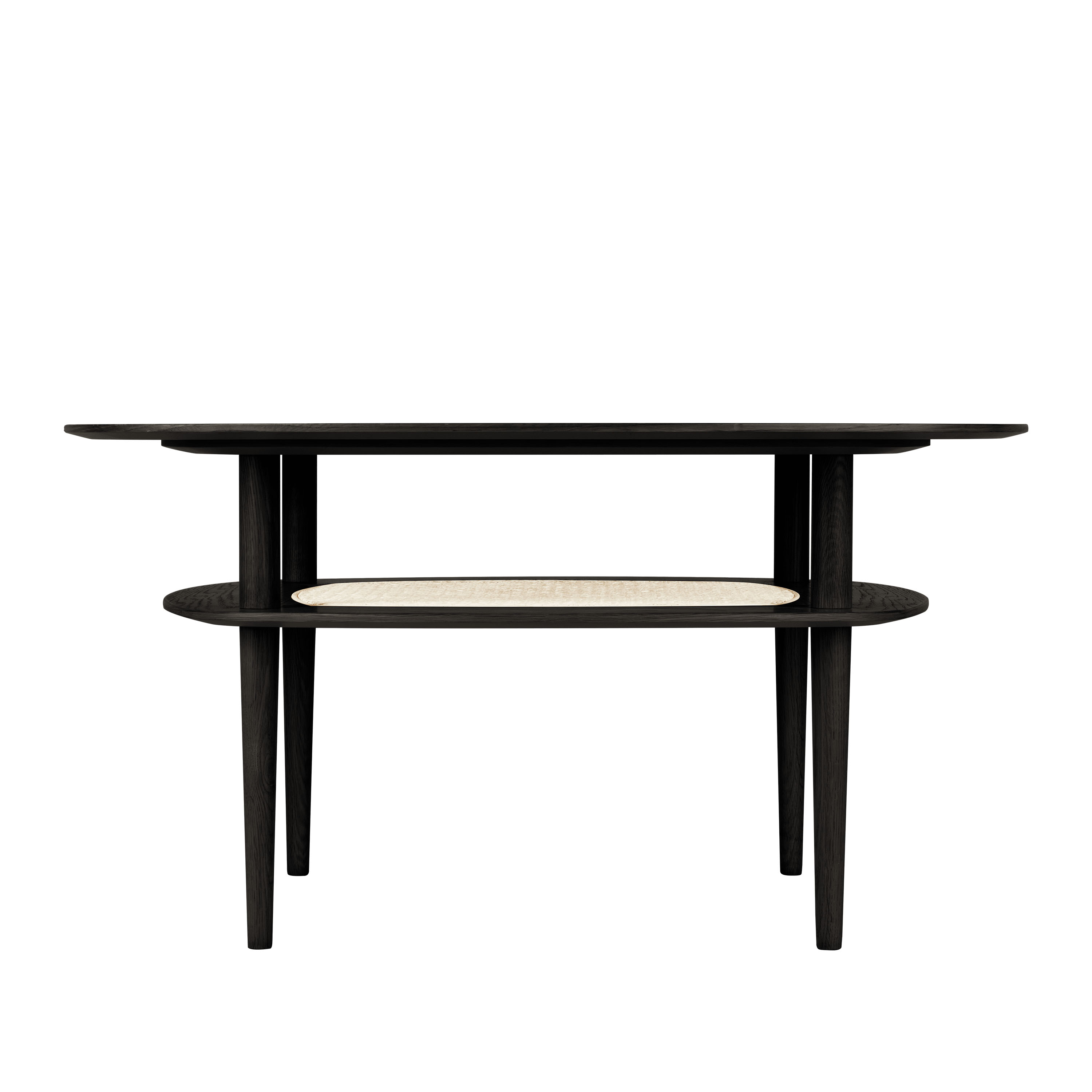 Umage Together Soffbord Smooth Square Black Oak 100x100