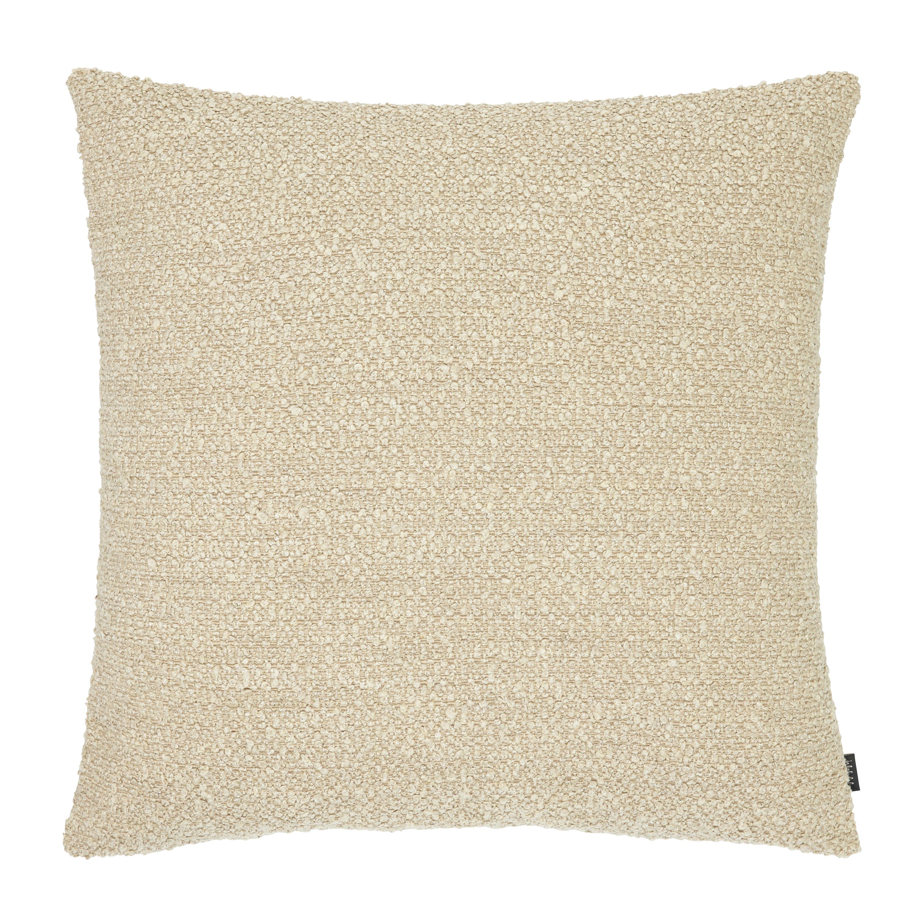Jakobsdals - Boucle Moment Moment Kissenbezug Beige 60x60 - Dekokissenbezug