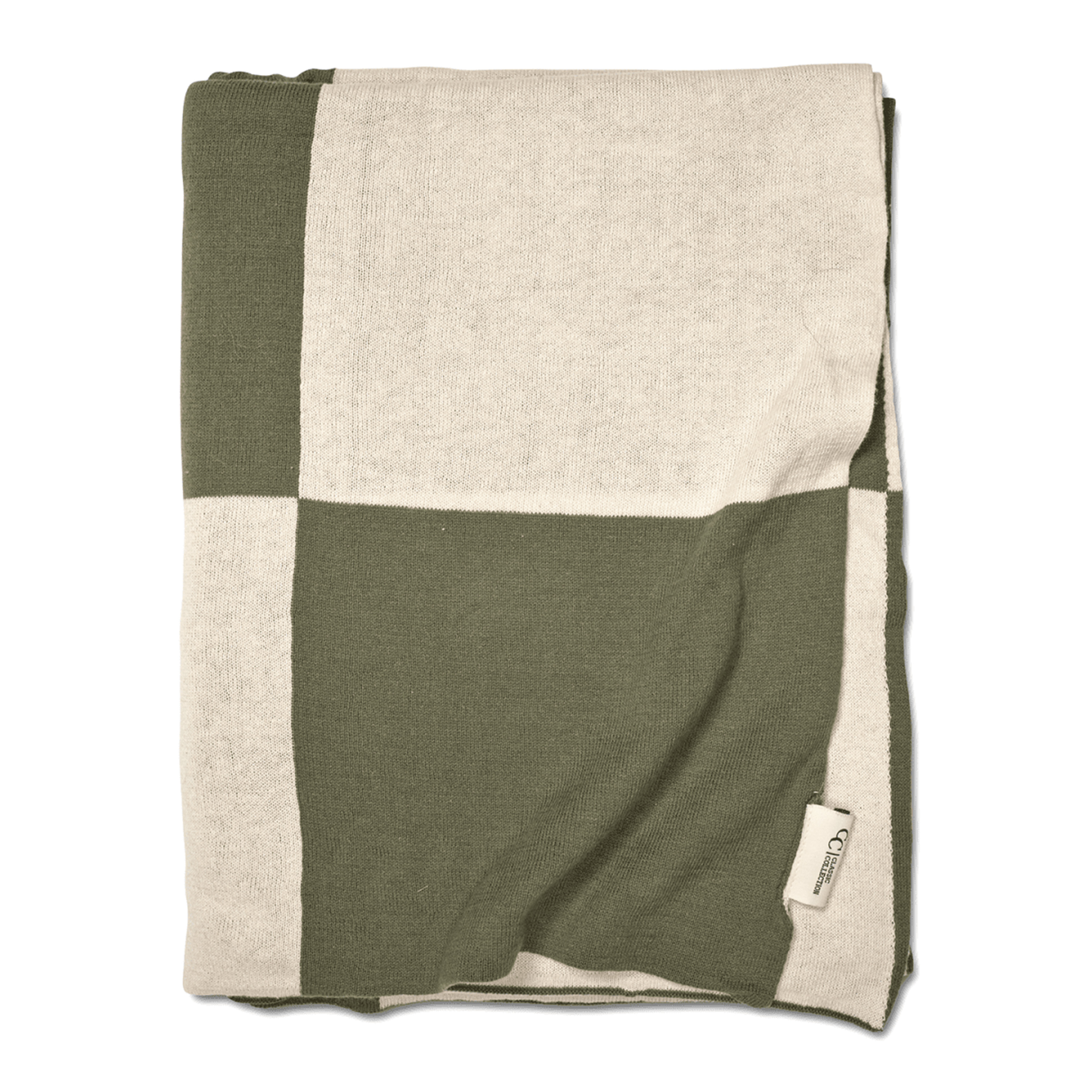 Square Pläd Grön 130x170