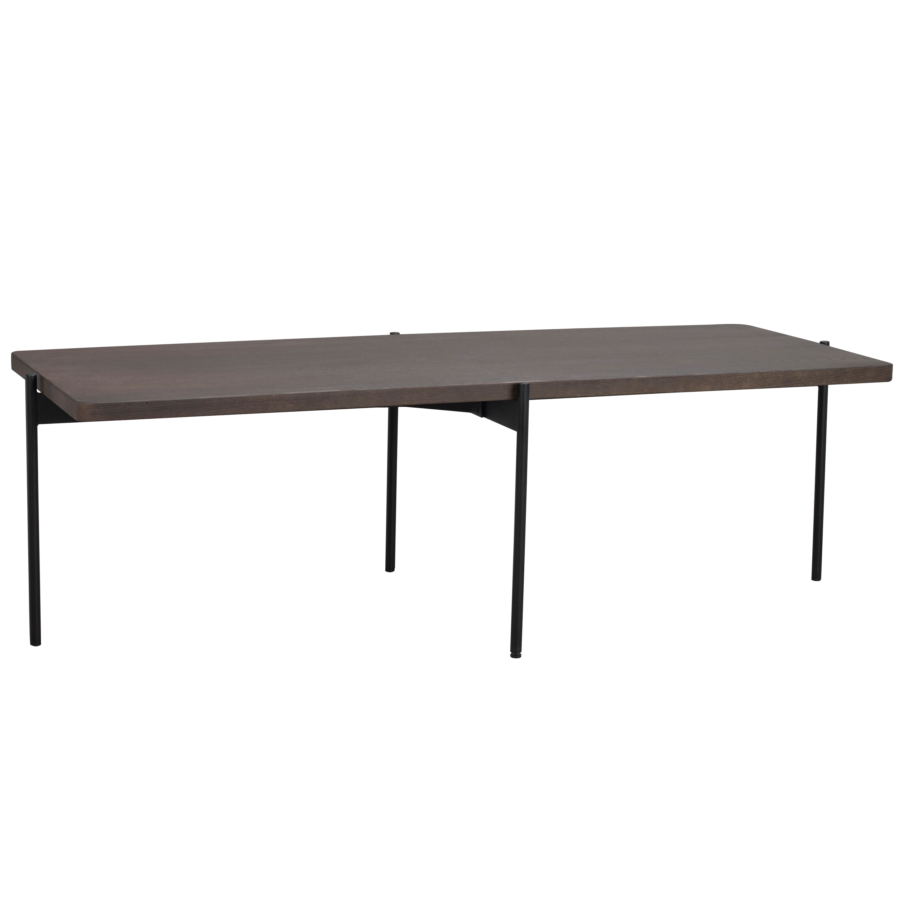 Shelton Soffbord Brun/Svart 145x60cm