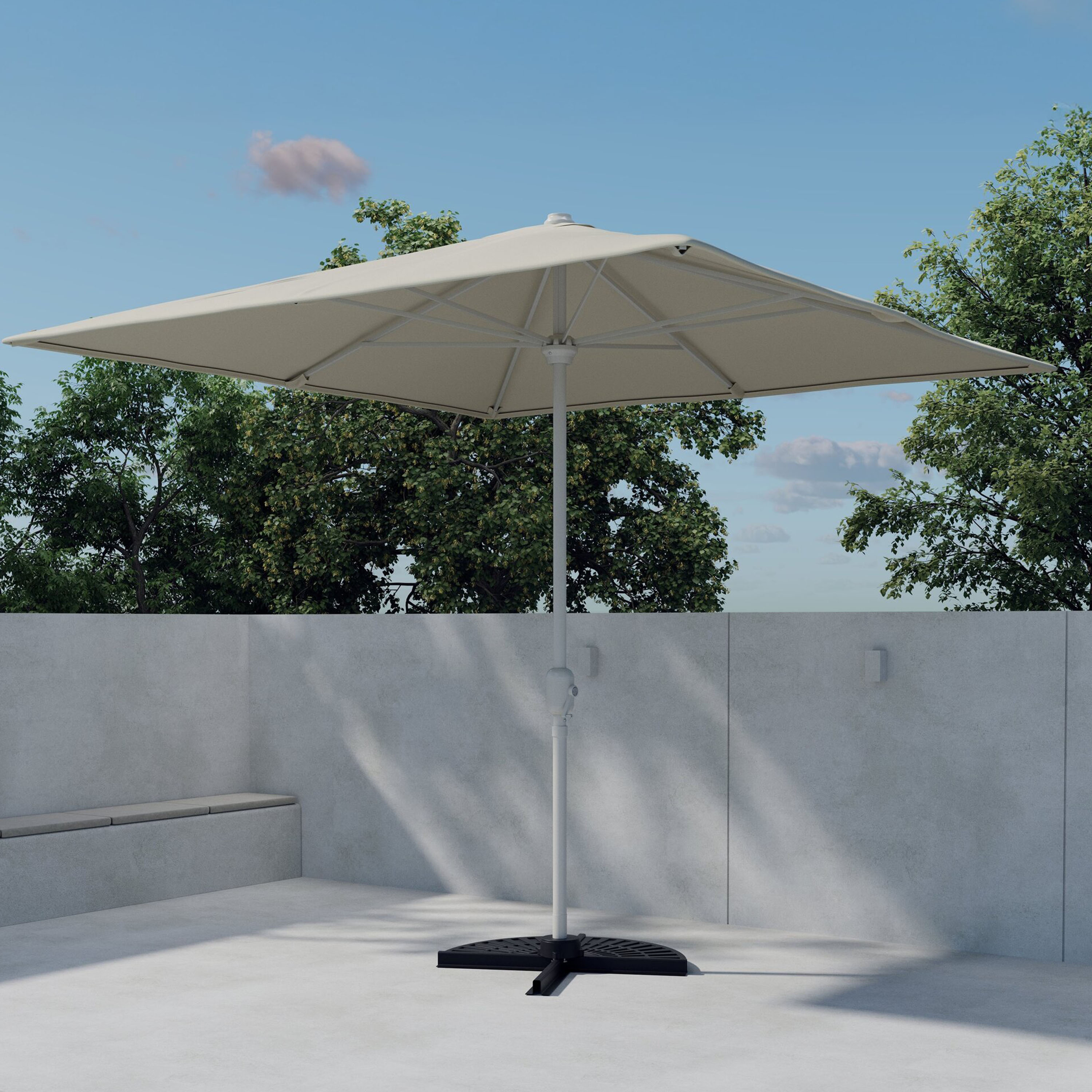 Venture Home Leeds Parasoll Beige