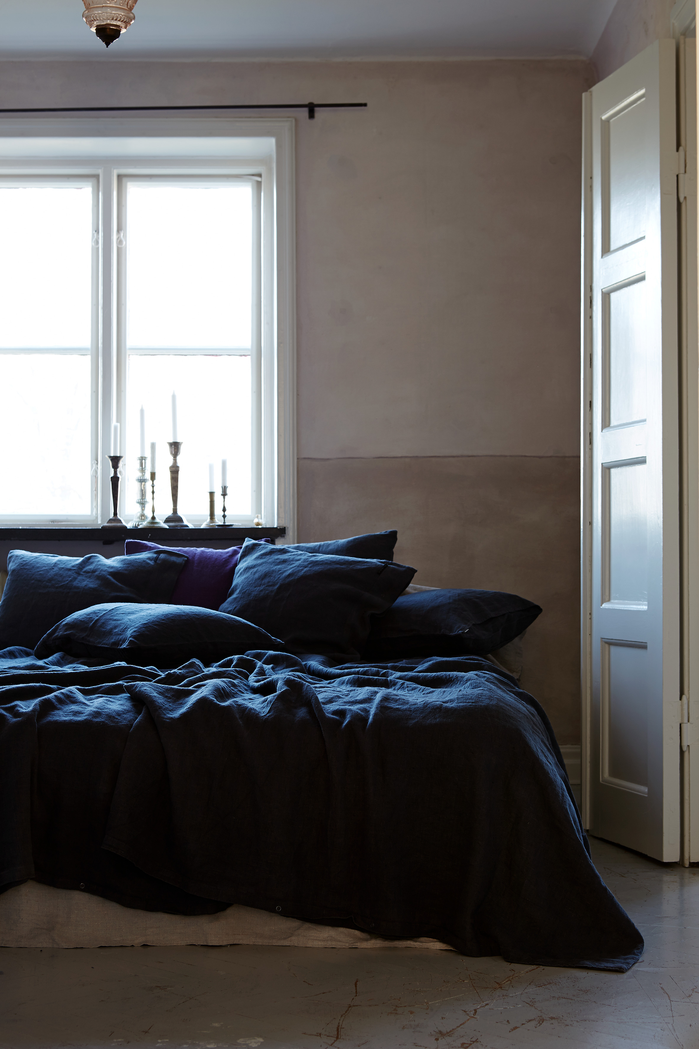 Lovely Linen Örngott Linne Midnight Blue 50x60