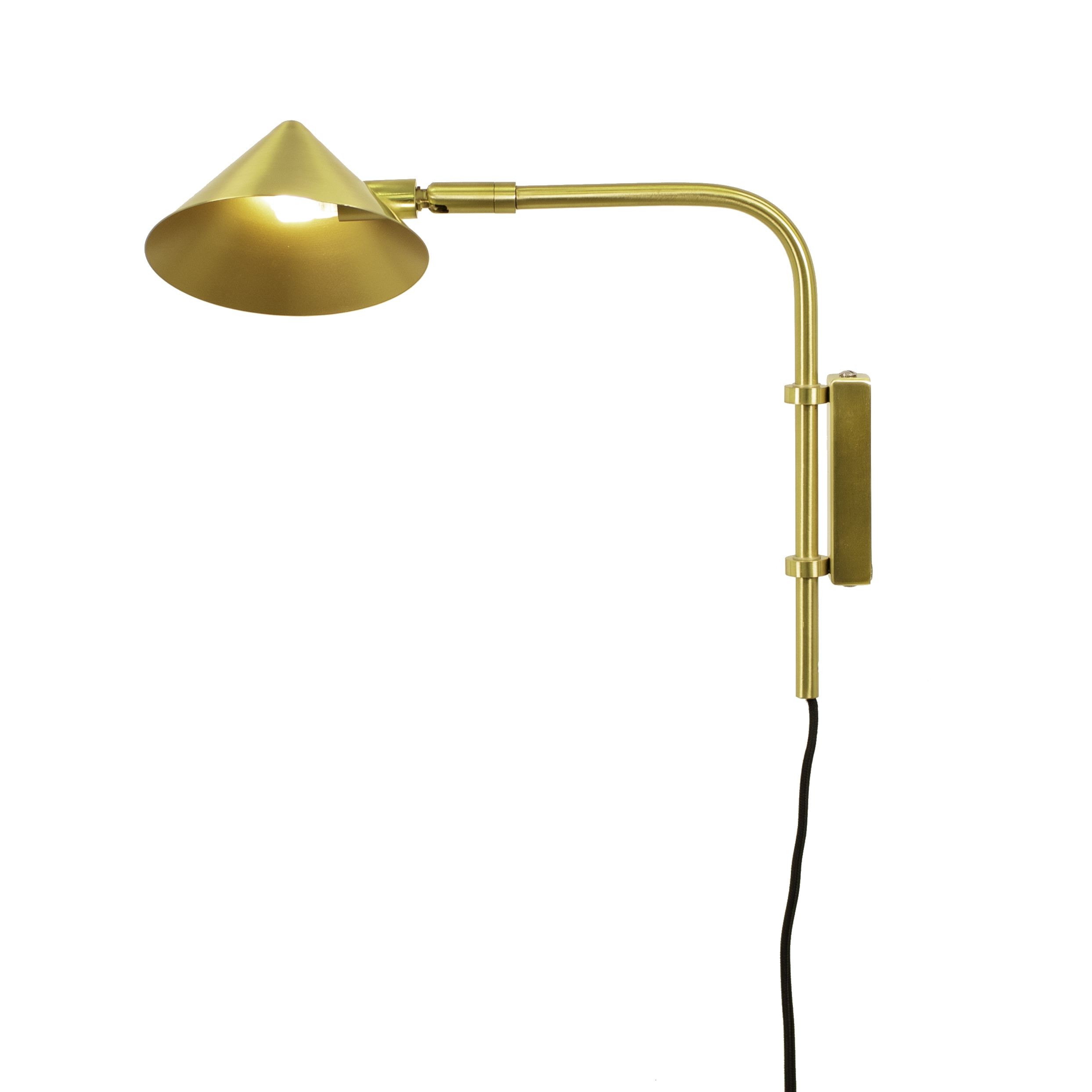 Watt &amp; Veke Kelly Kurze Wandlampe Gold
