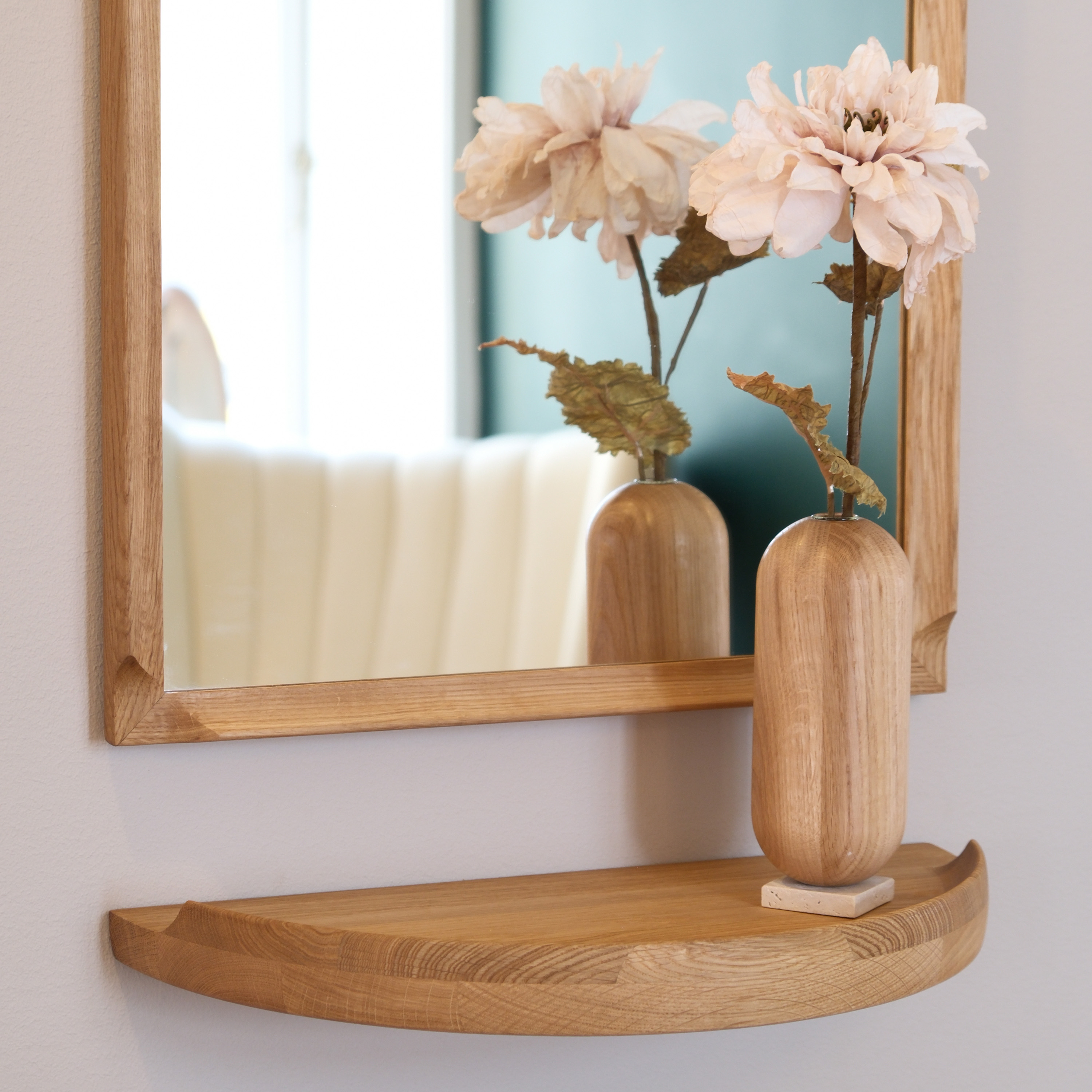 Aakjaer Furniture Arcus Spiegel Natural Oil Oak 45x90