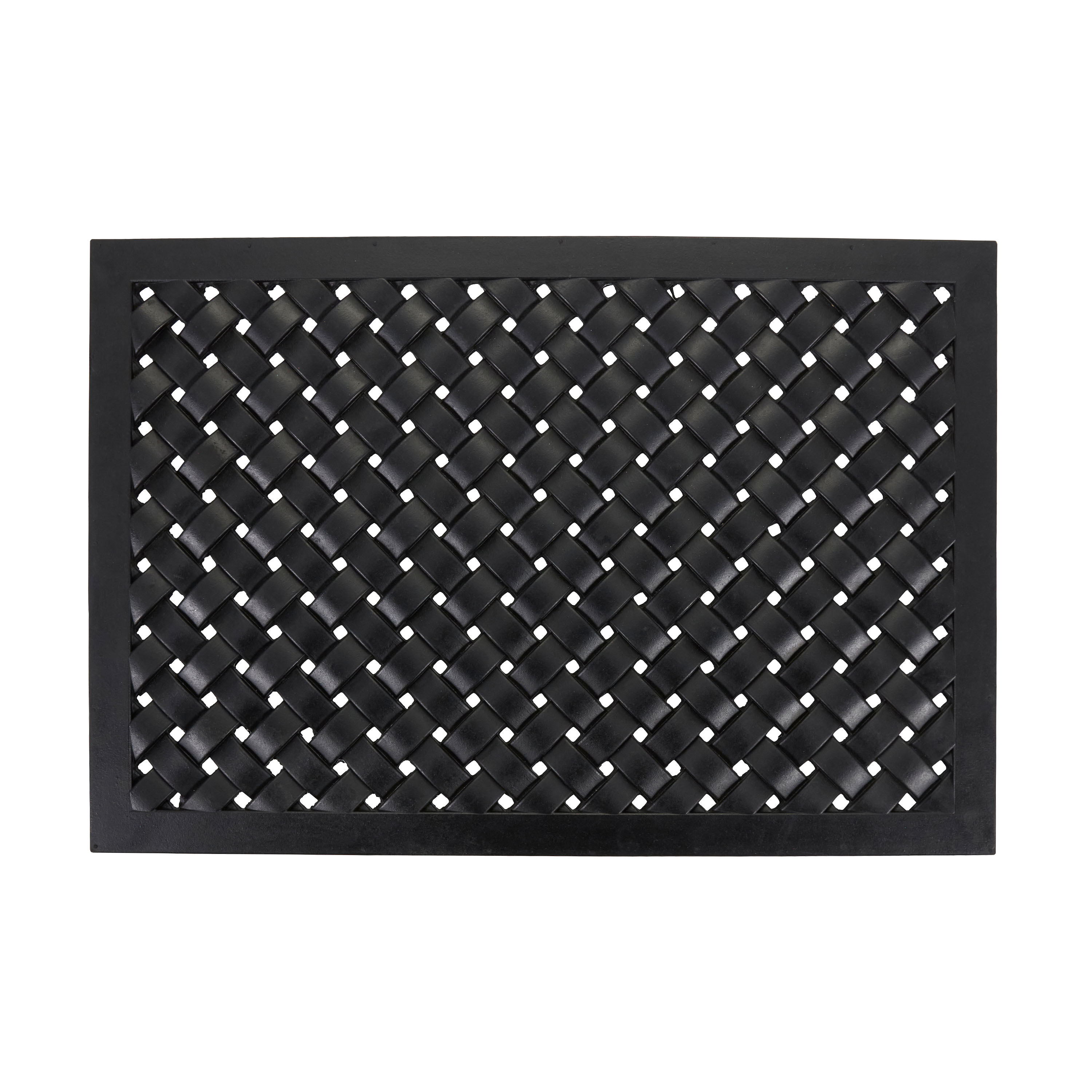 Braid Eteismatto Musta 90x60