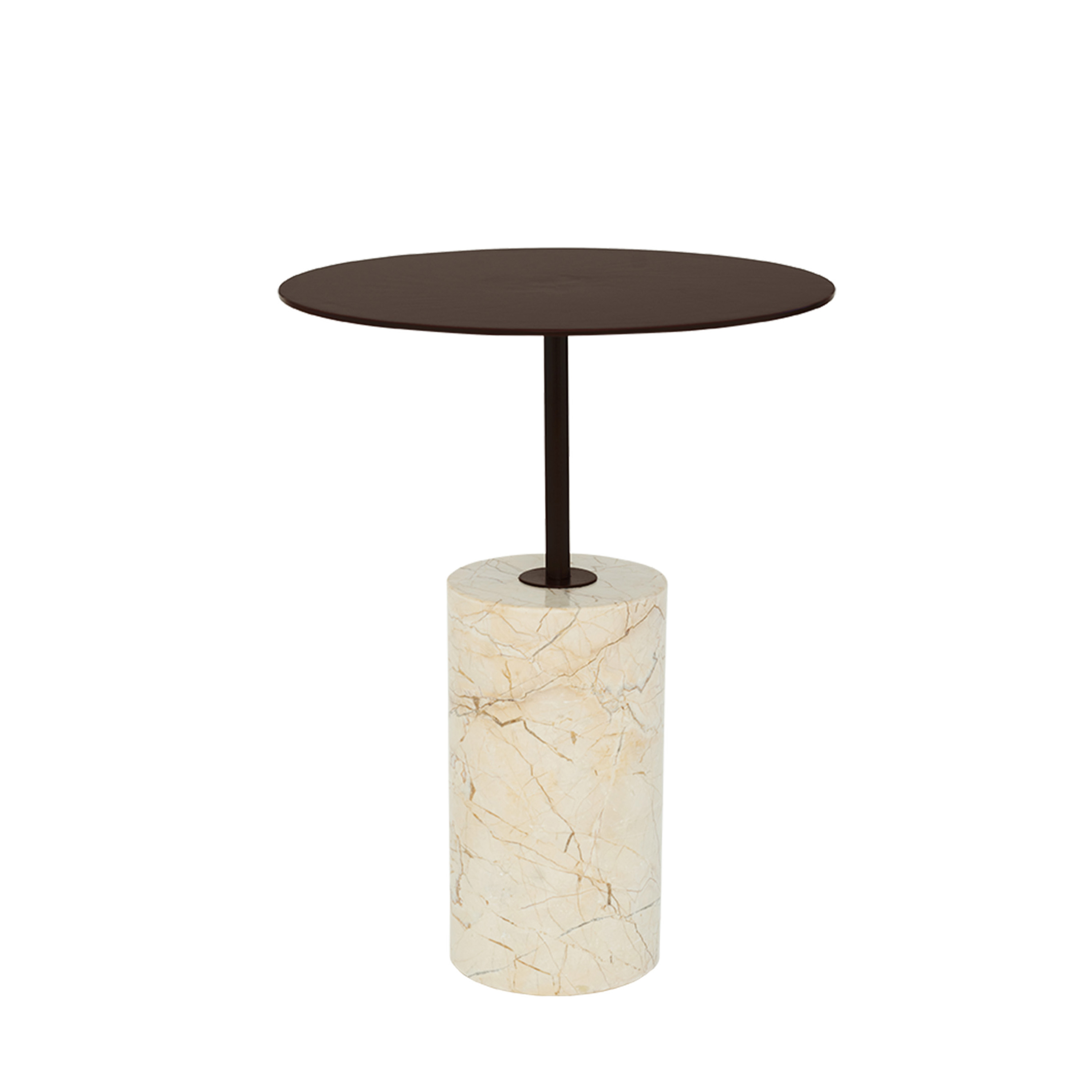 Urban Nature Culture - Macy B Sidobord Beige/Maroon 45cm - Röd