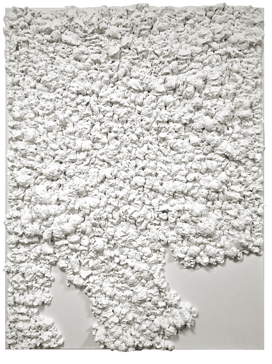 Malerifabrikken - Organic 1 Gemälde 88x118cm - Weiß - Bilder