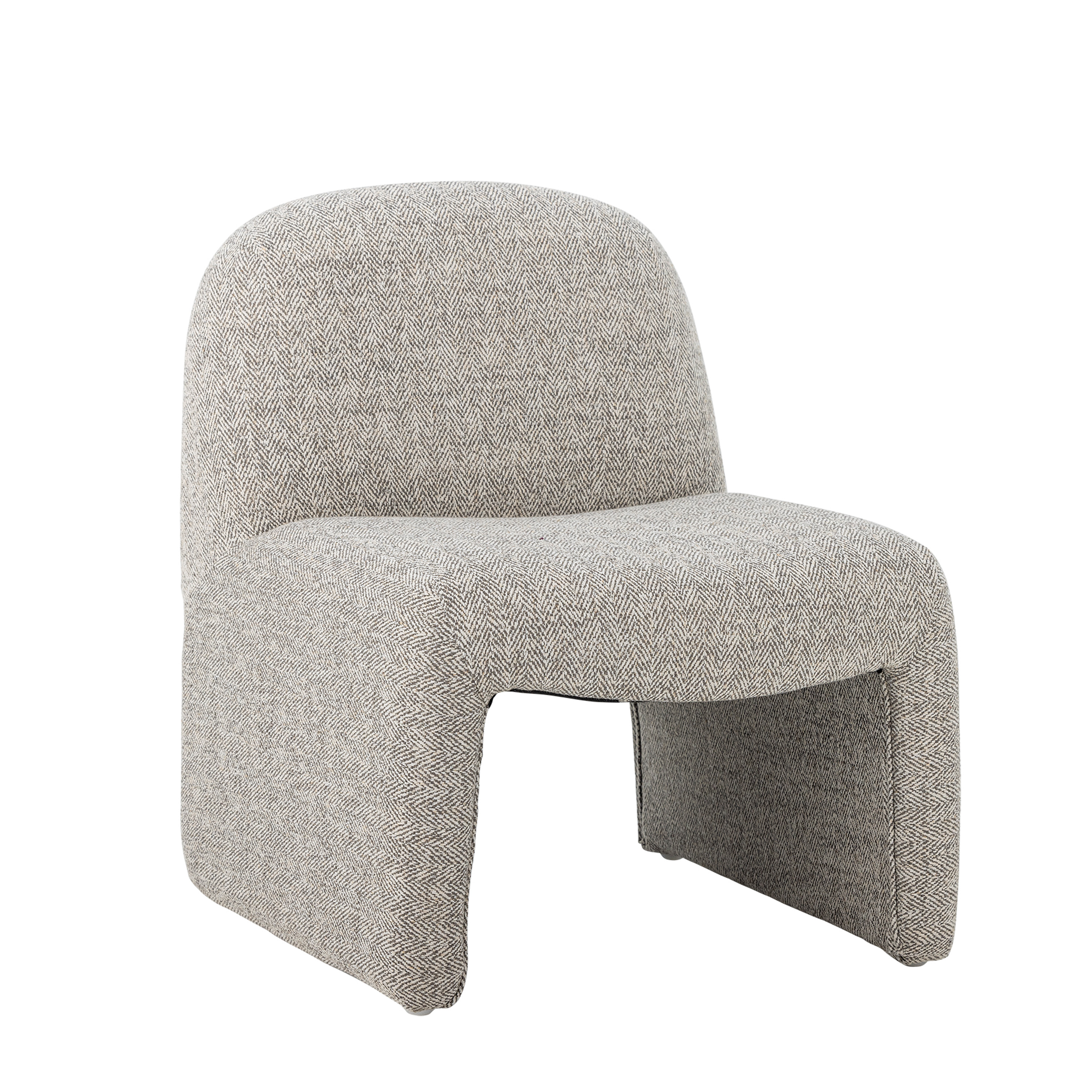 Neel Kids Loungestol Grey