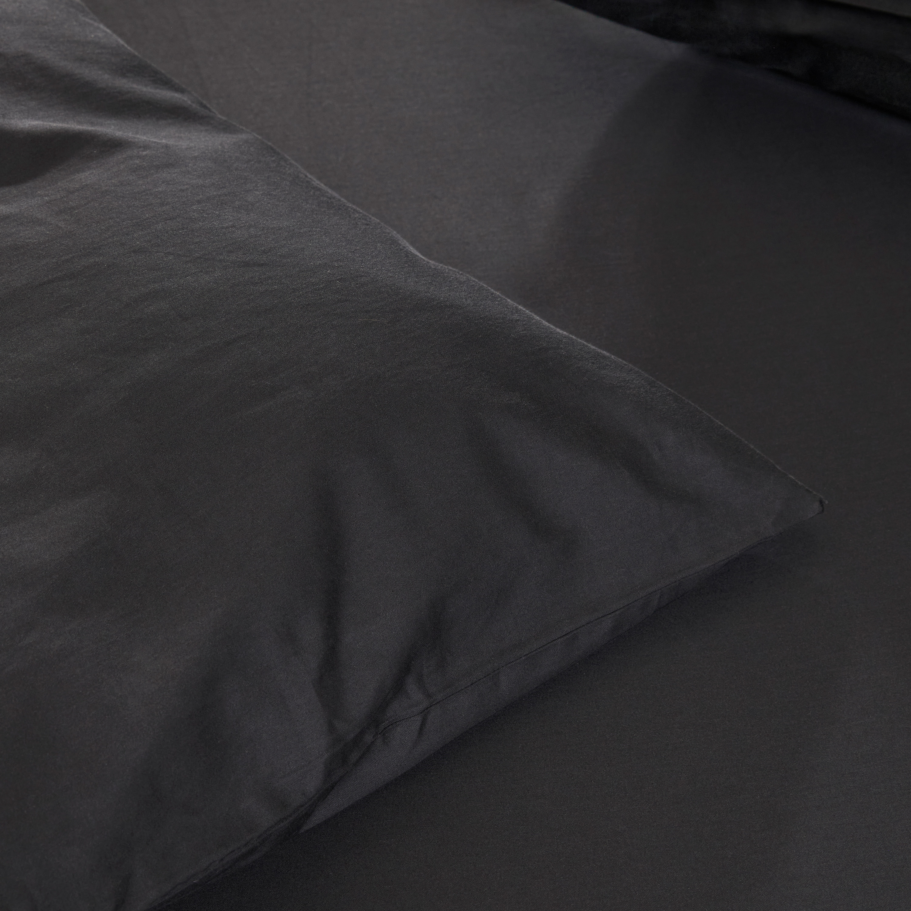 Høie Harmoni Örngott Dämpad Svart 70x100