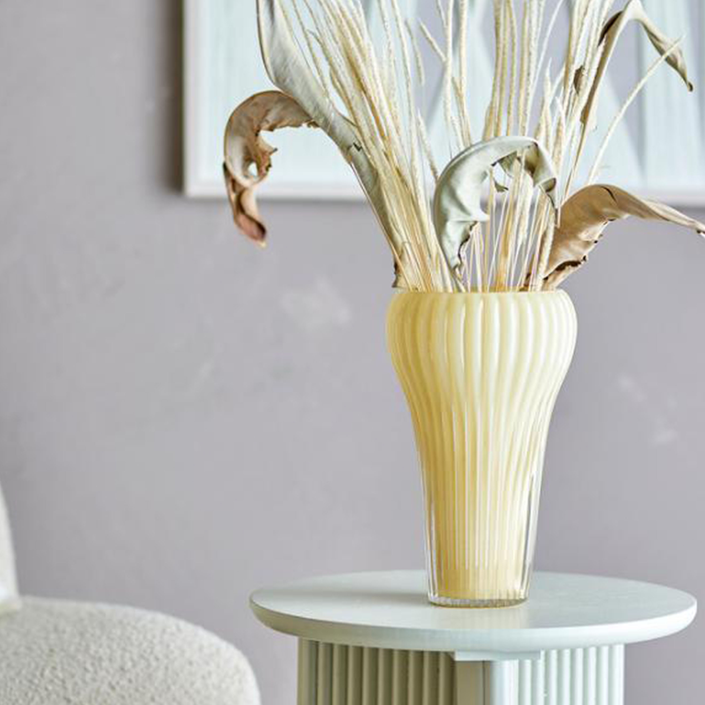 Bloomingville Averie Maljakko Yellow 28cm