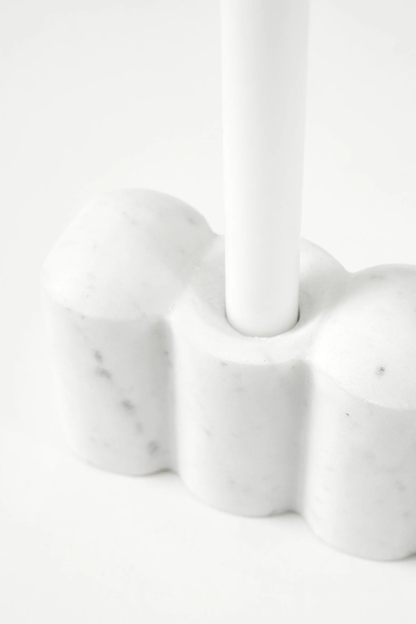 Jakobsdals Theia Ljusstake Vit 35cm