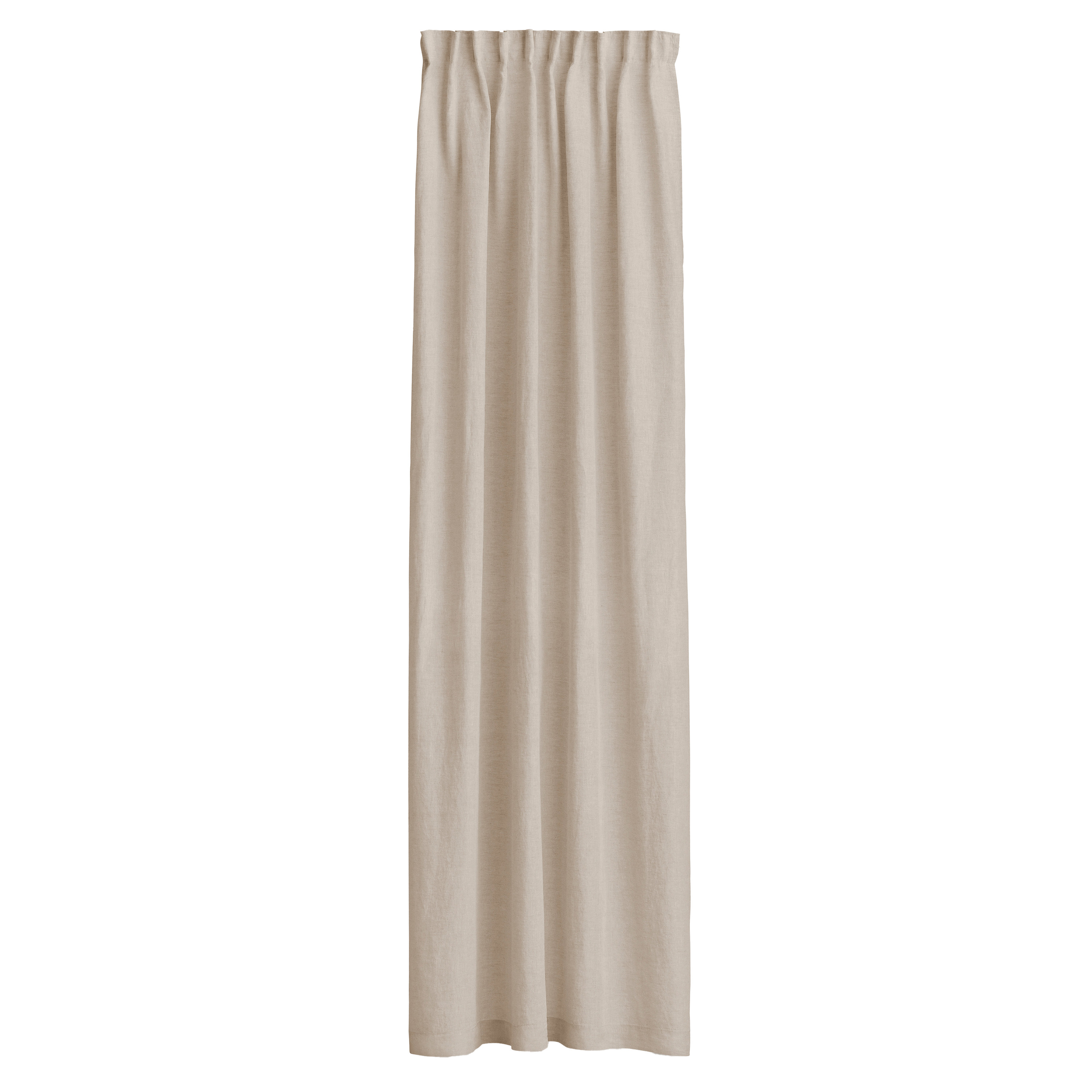 Sunrise Gardinlängd Linne Oatmeal 280x250