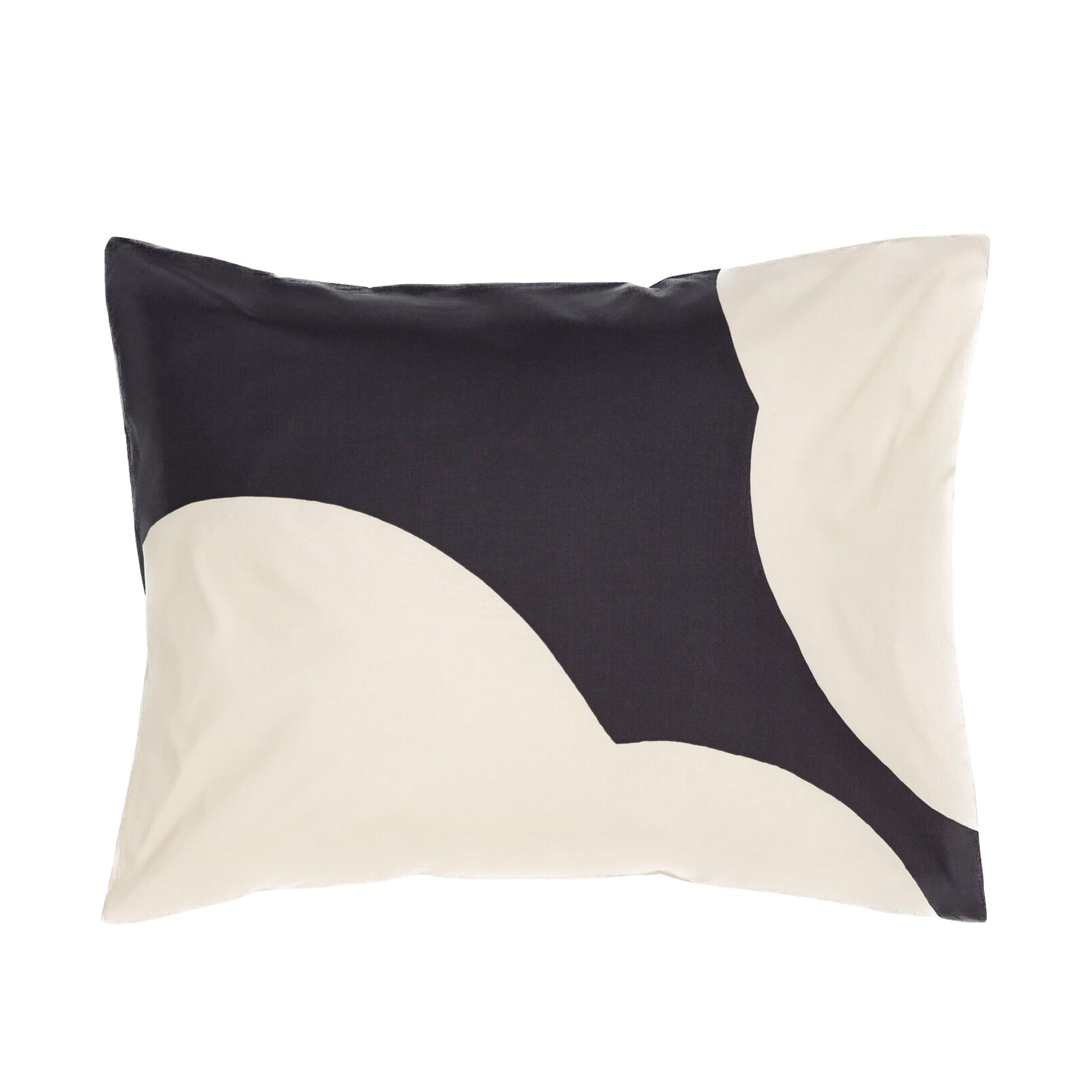 Iso Unikko Örngott Offwhite/Charcoal 50x60