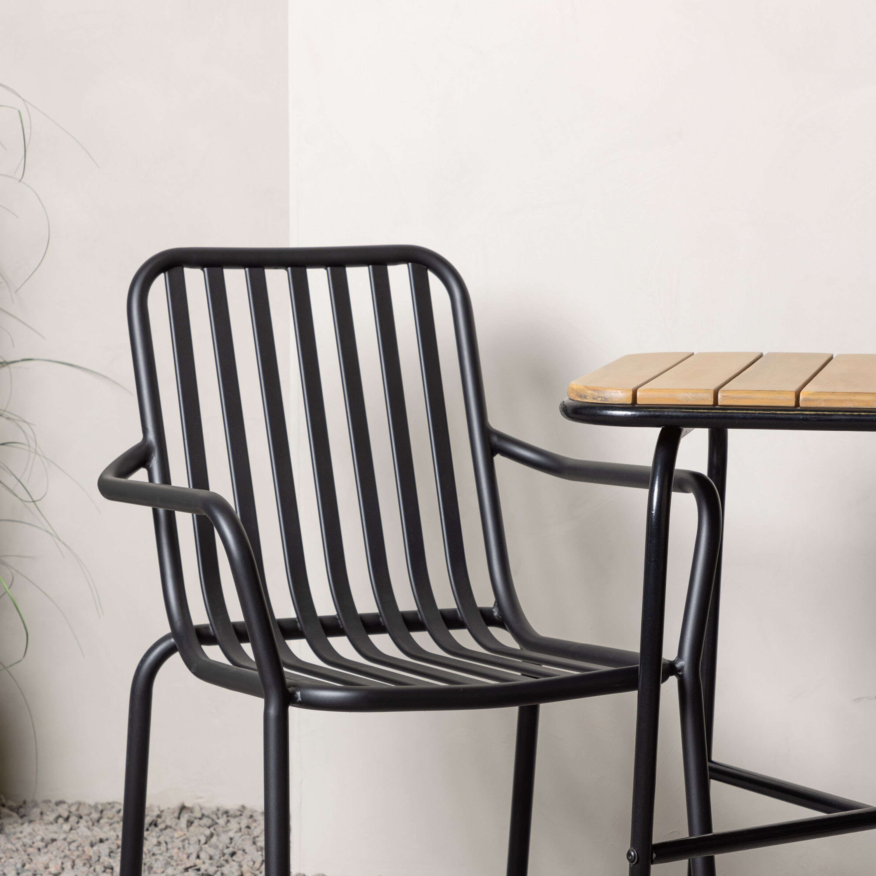 Venture Home Holmbeck Caféset Black