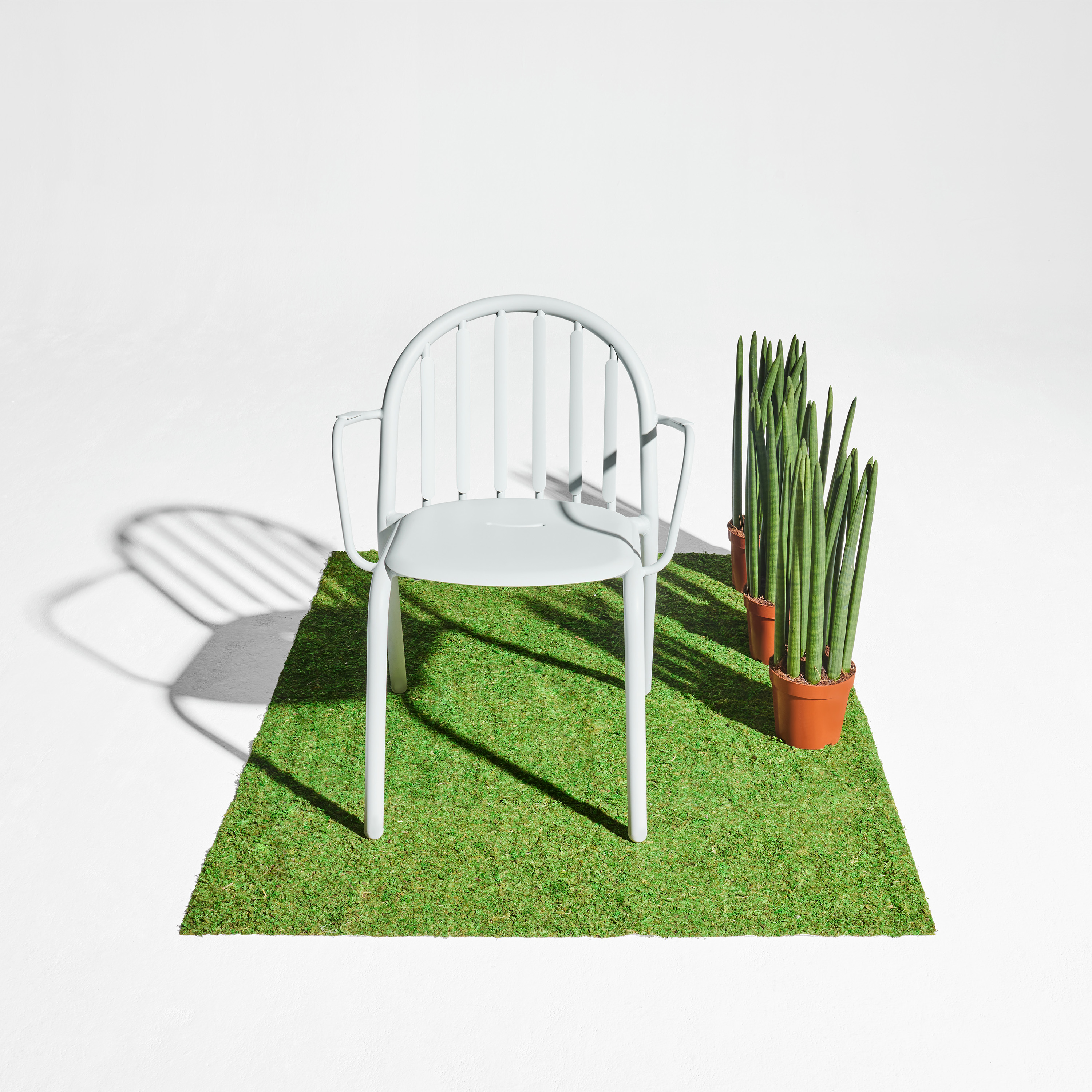 Fatboy Fred's Armlehnstuhl Light Grey 2er-Pack