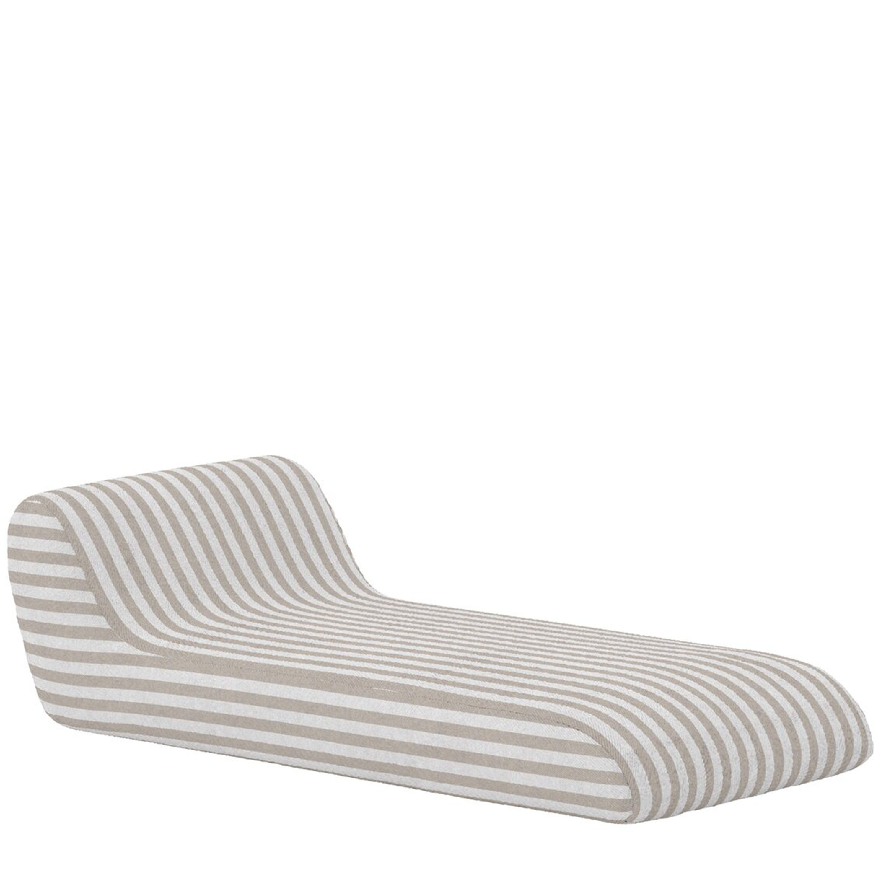 Redang Solsäng White/ Beige Striped 85x168
