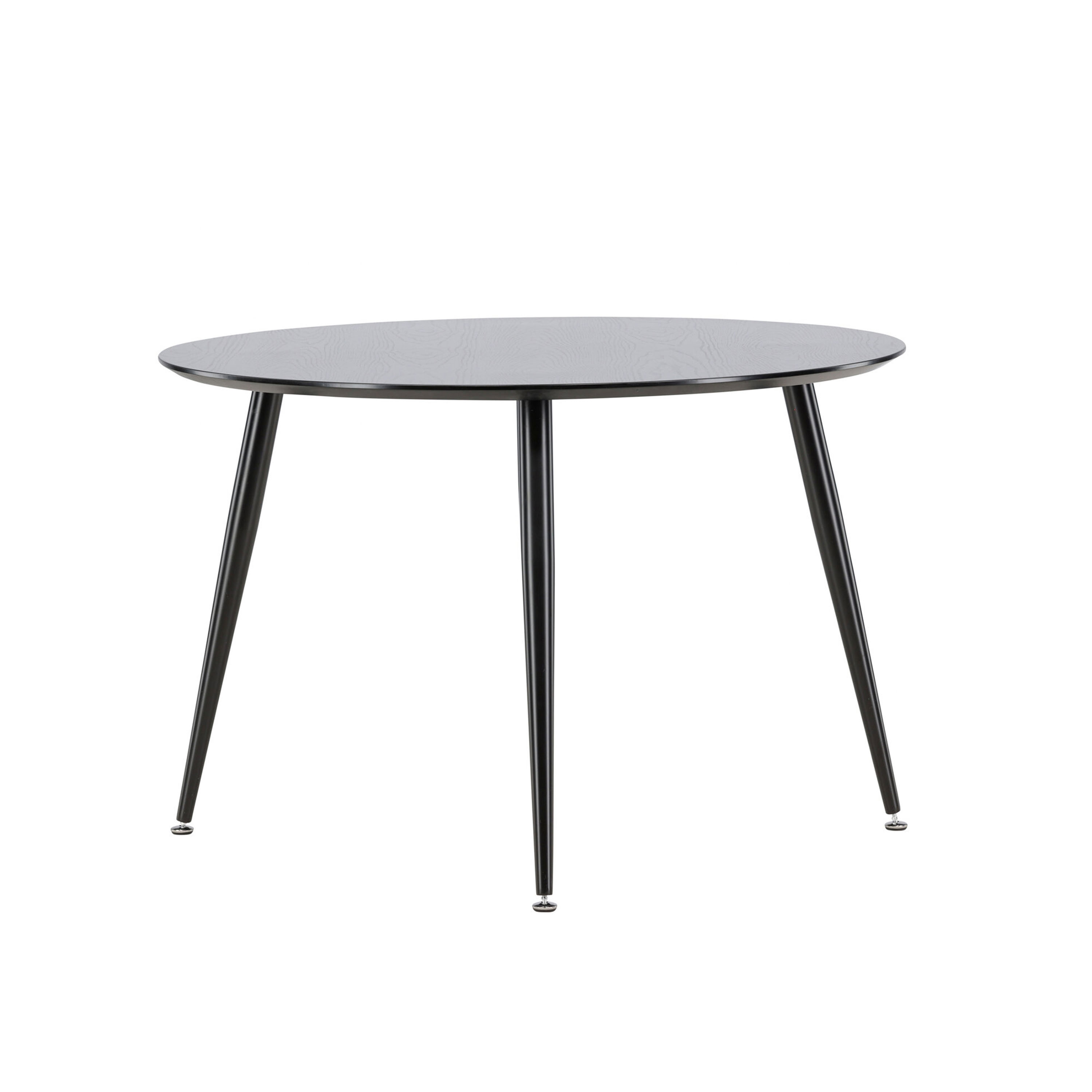 Dipp Matbord Svart Ø115