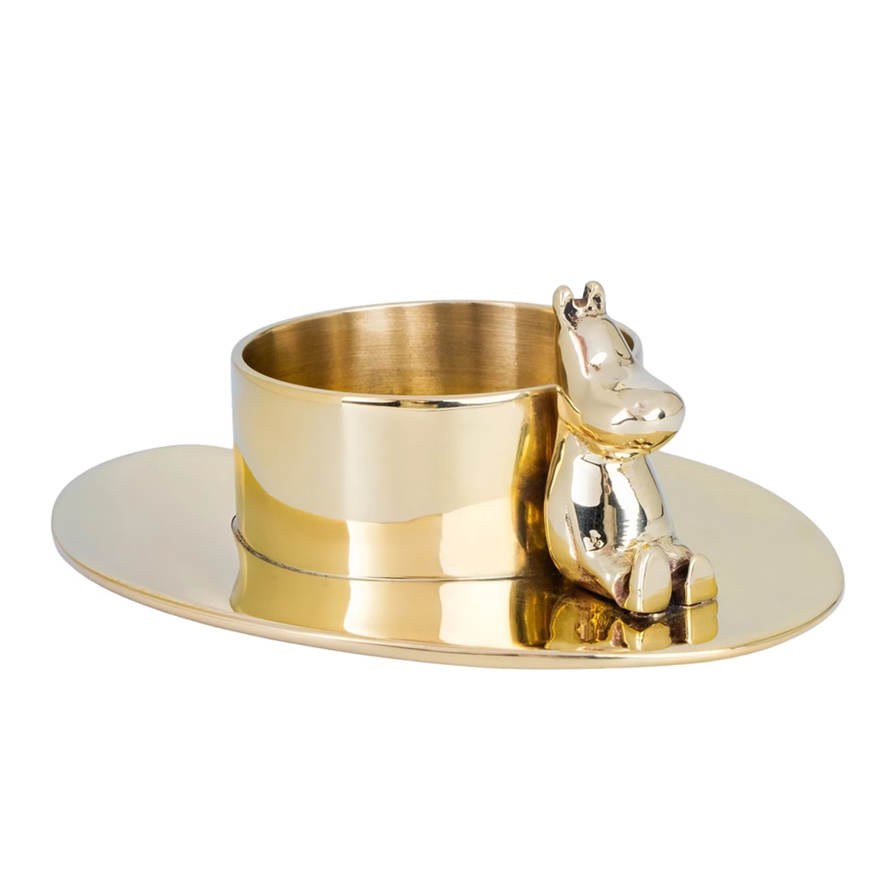 Hilke X Mumin No.3 Ljusstake Mässing