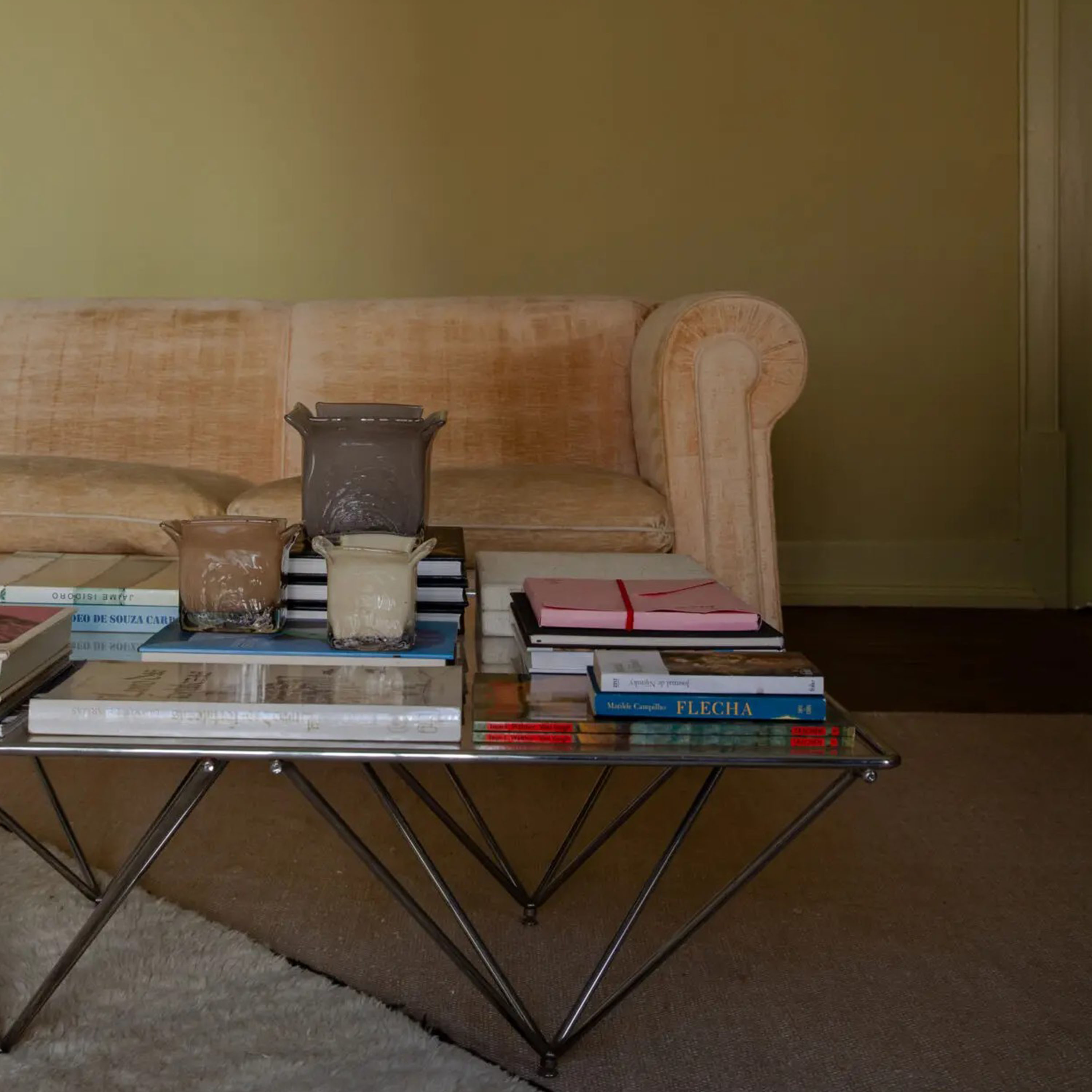 Olsson &amp; Jensen Atlas Ljuslykta Taupe 15cm