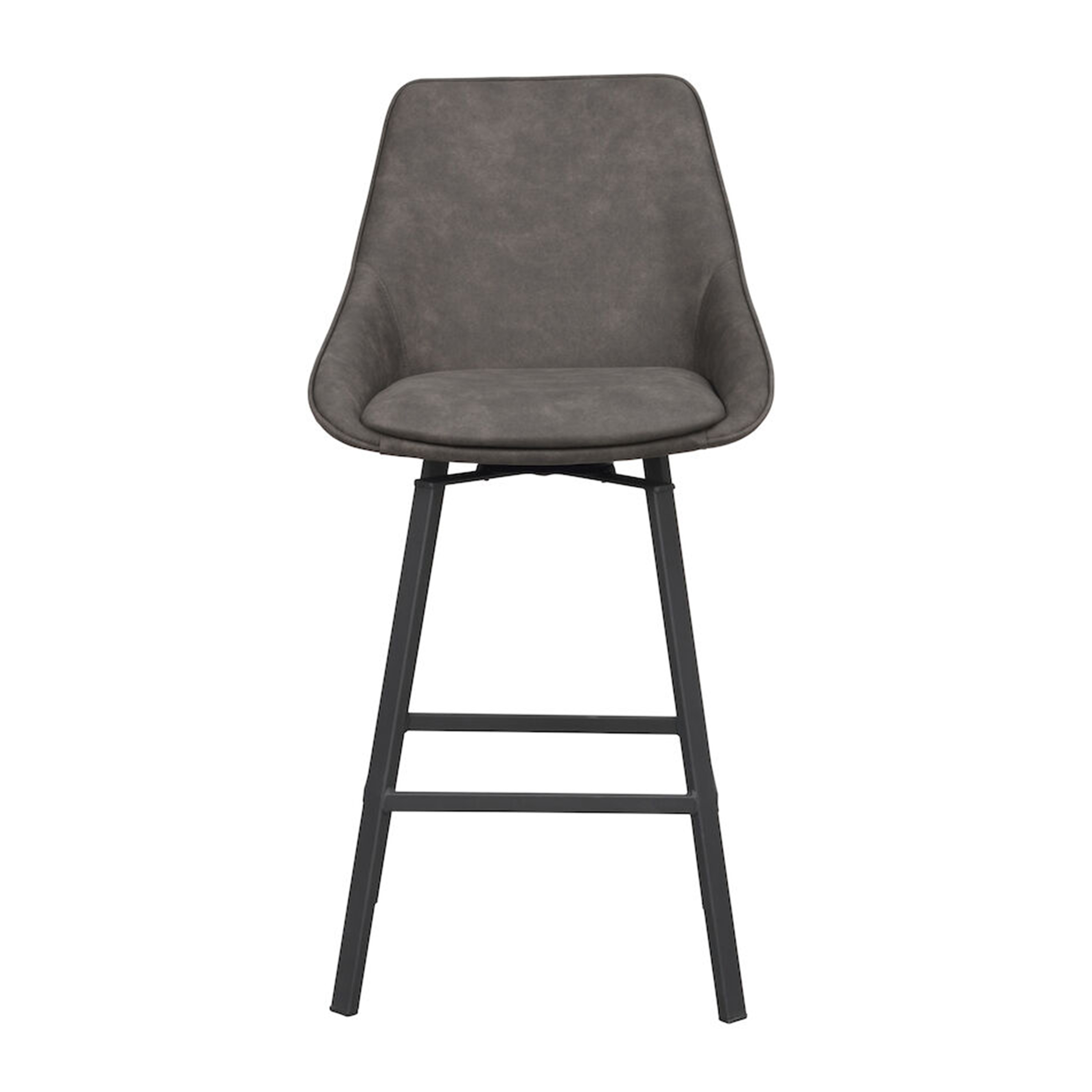 Rowico Home Alison Barstol Mörkgrå Microfiber/Svart